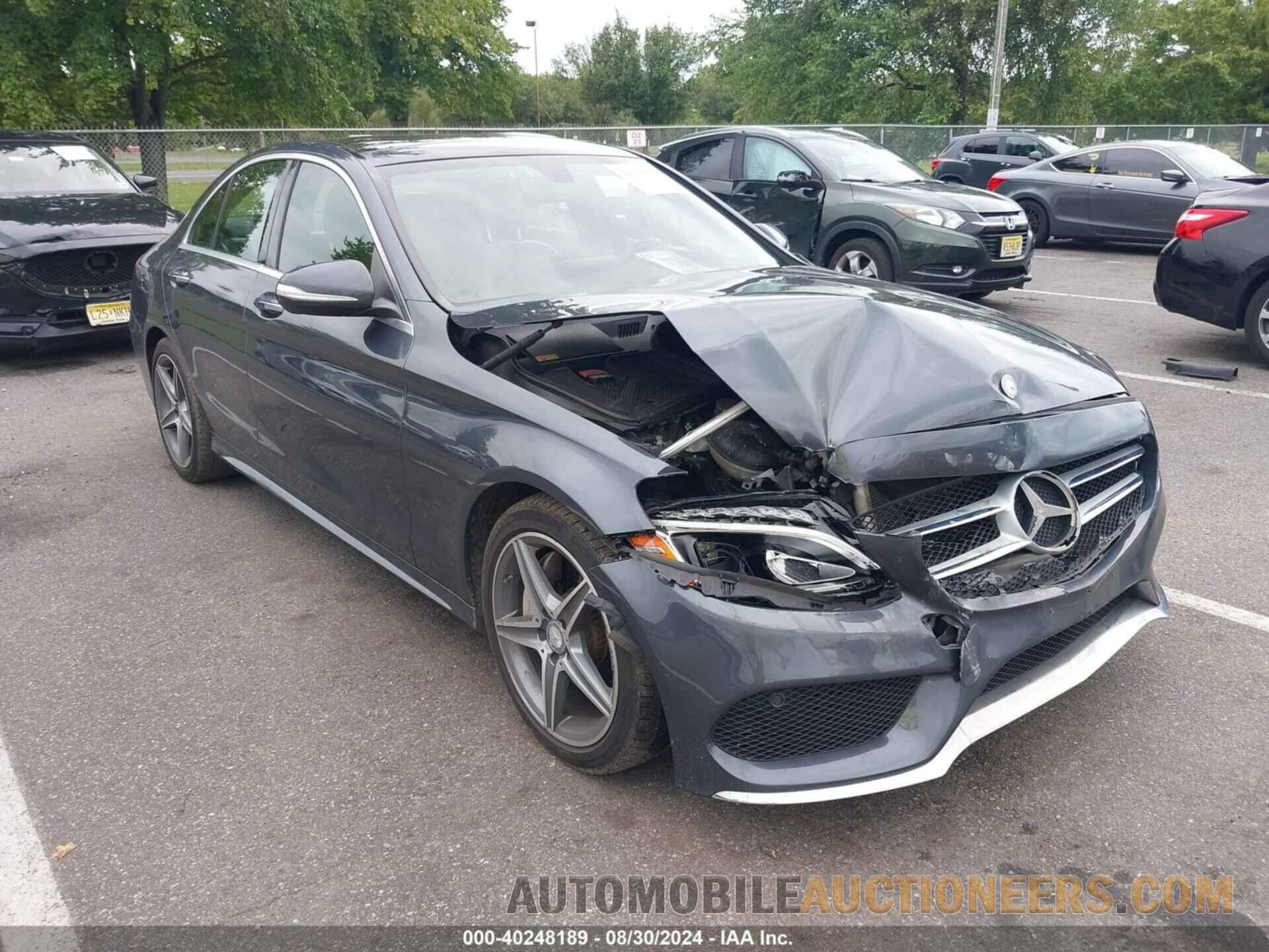 55SWF4KB7FU005090 MERCEDES-BENZ C 300 2015