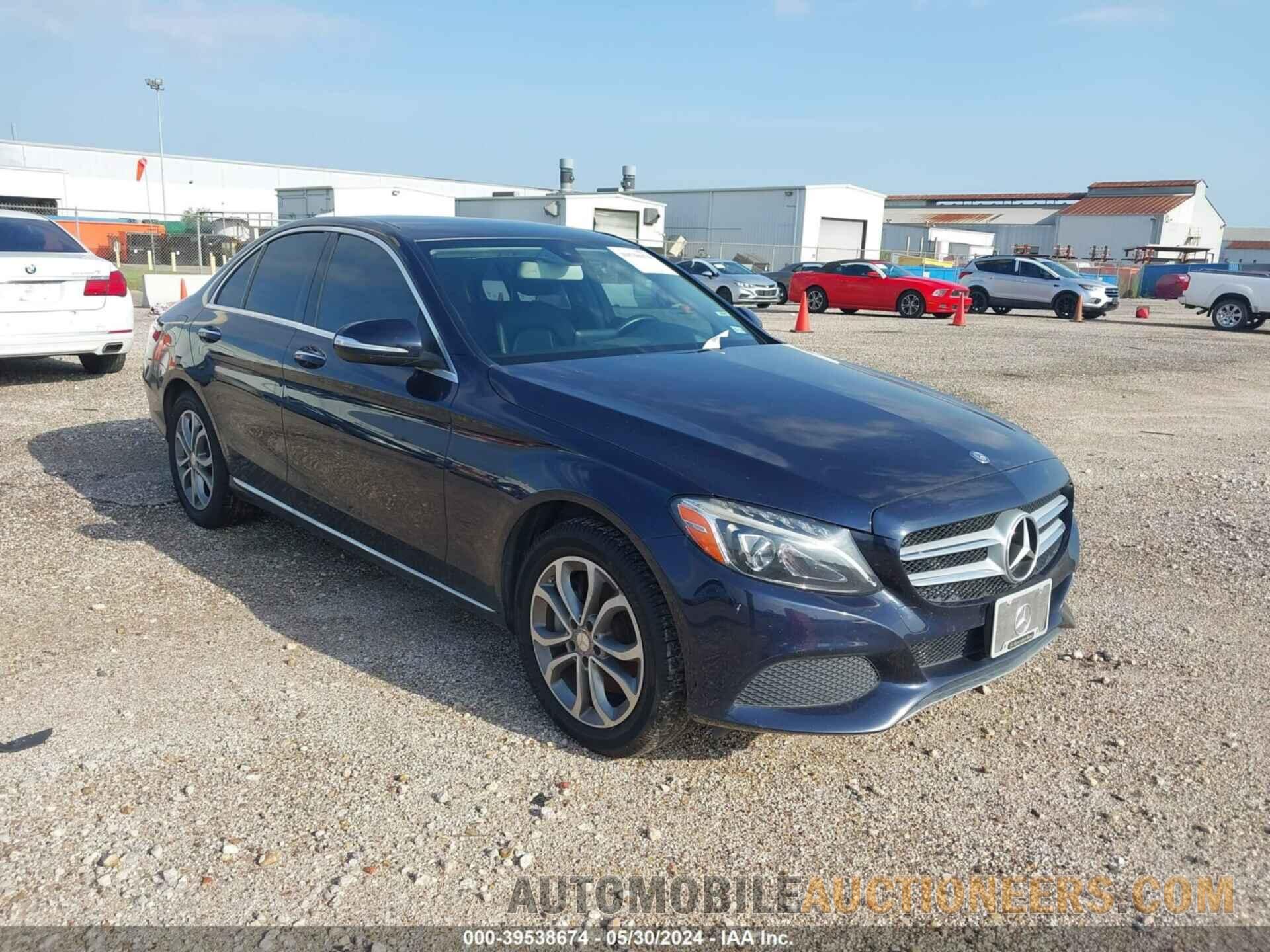 55SWF4KB7FU005431 MERCEDES-BENZ C 300 2015