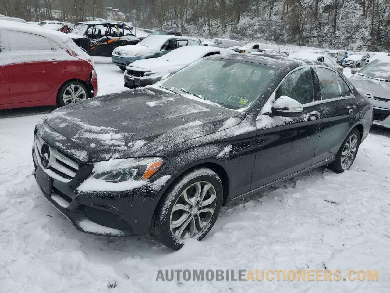 55SWF4KB7FU005736 MERCEDES-BENZ C-CLASS 2015