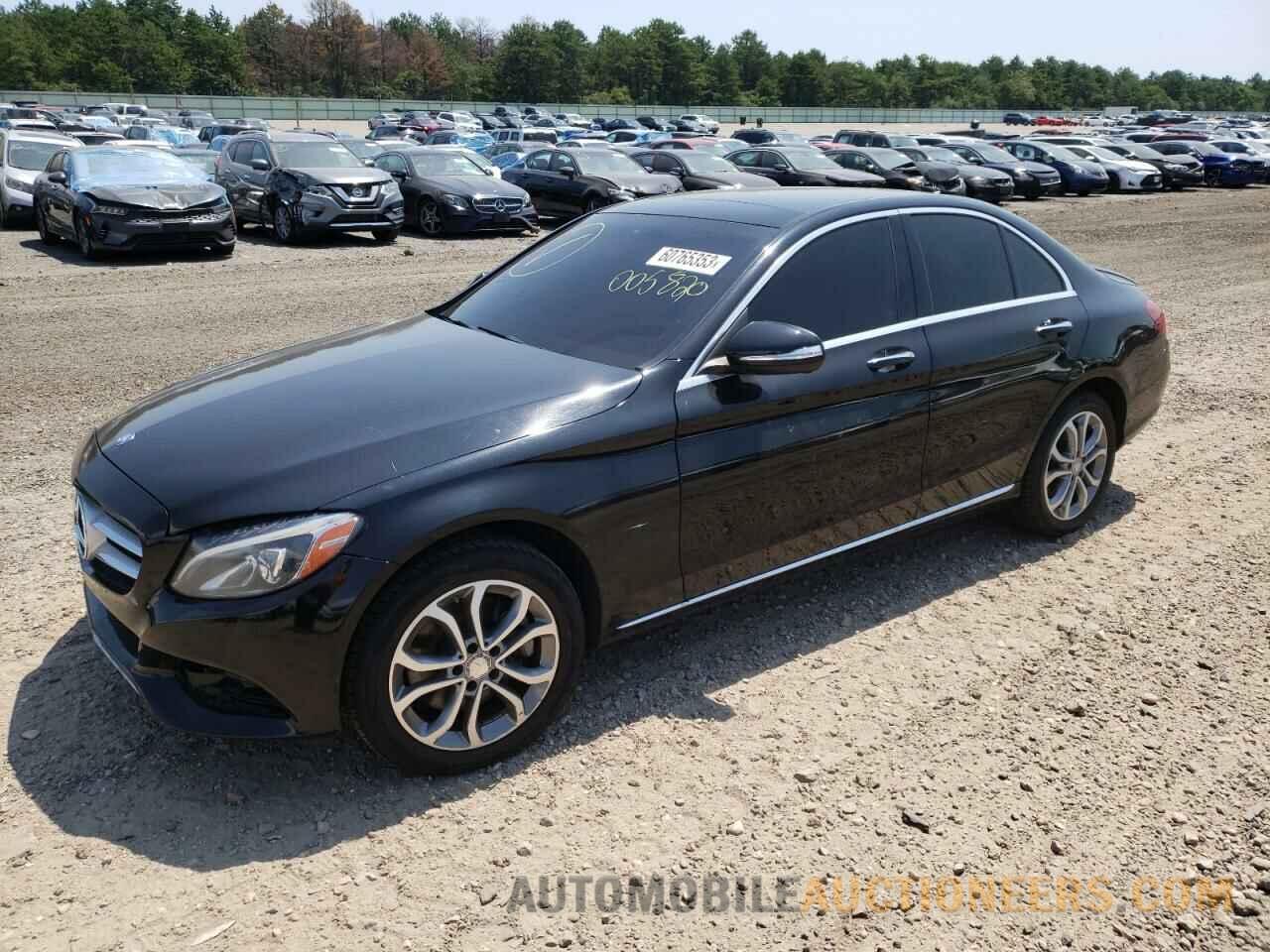 55SWF4KB7FU005820 MERCEDES-BENZ C-CLASS 2015