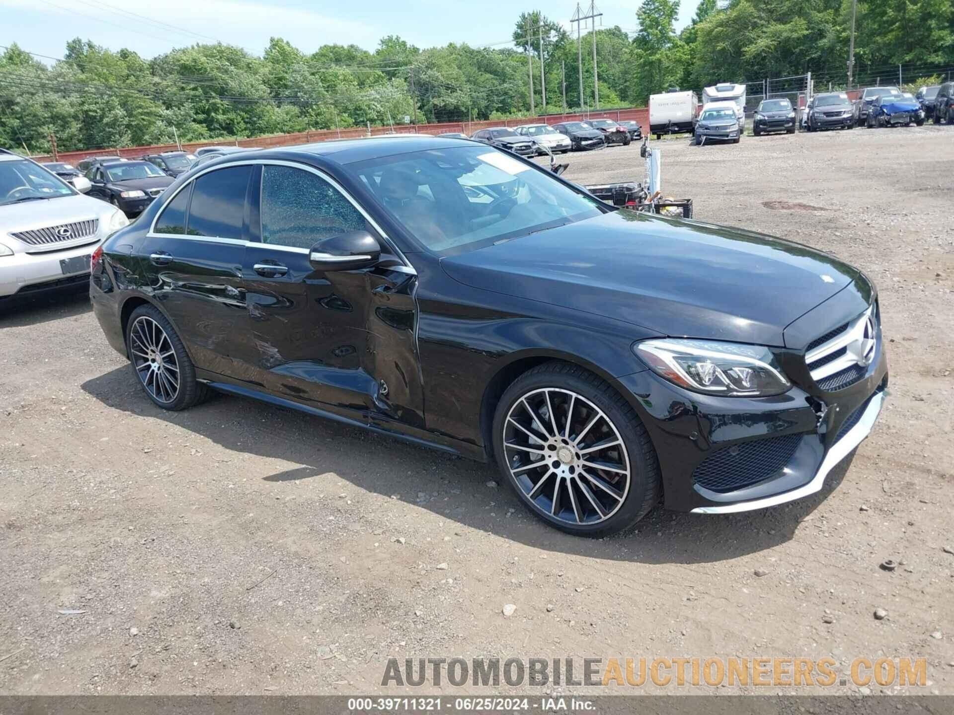 55SWF4KB7FU005865 MERCEDES-BENZ C 300 2015