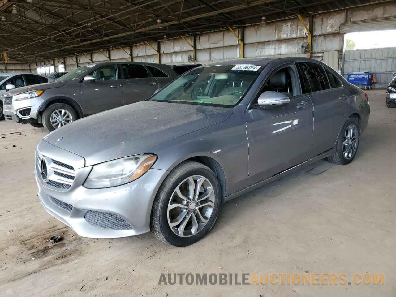 55SWF4KB7FU007485 MERCEDES-BENZ C-CLASS 2015