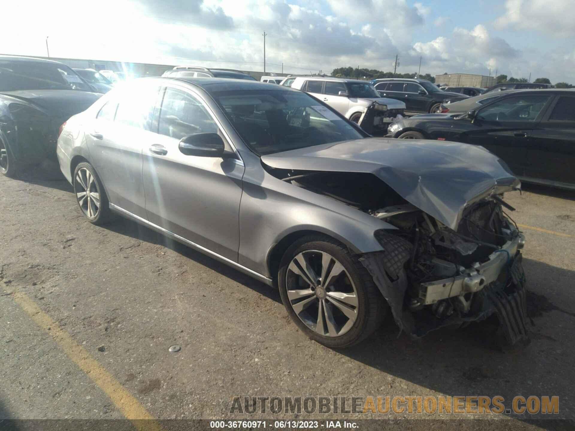 55SWF4KB7FU009589 MERCEDES-BENZ C-CLASS 2015