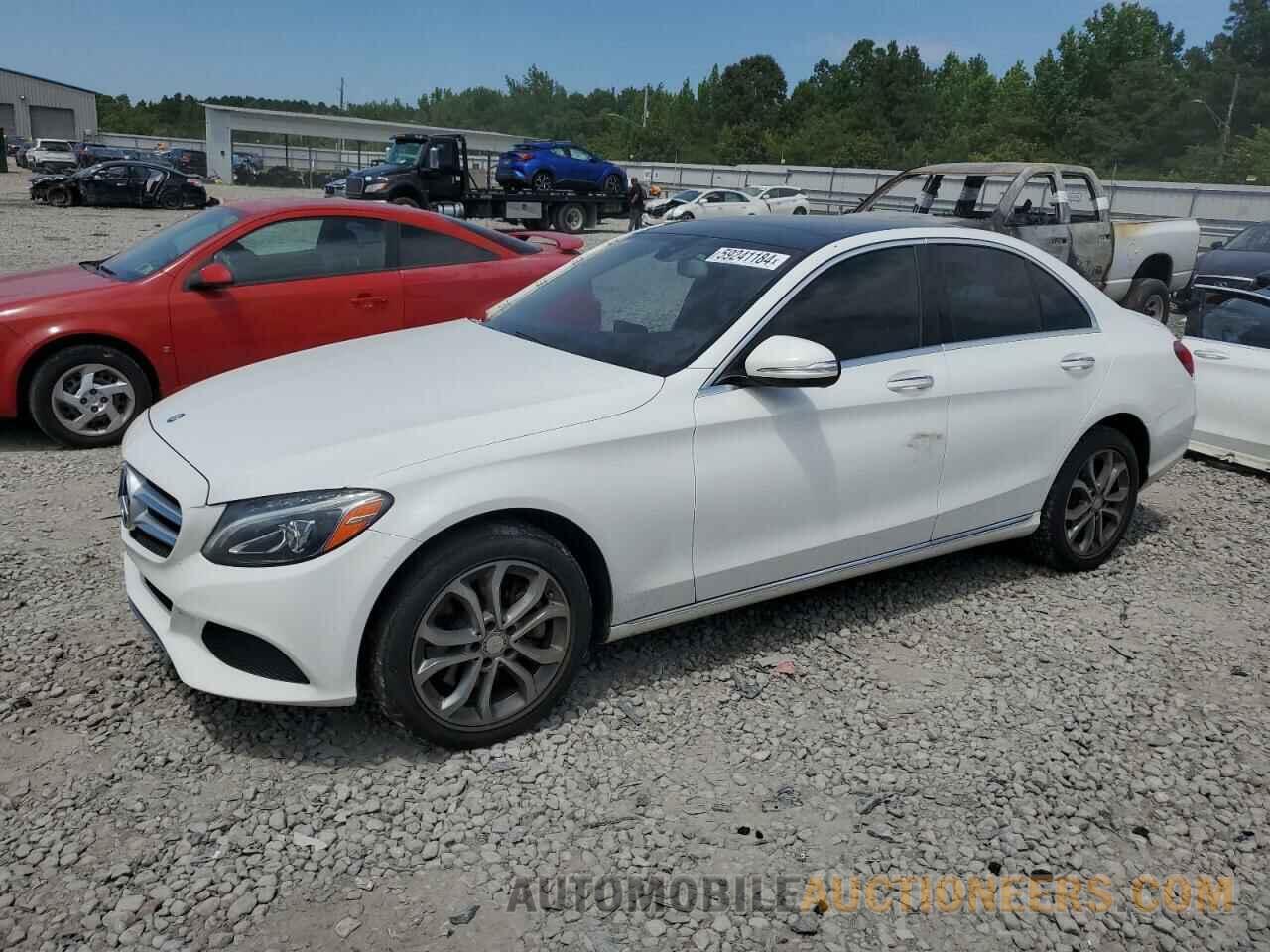 55SWF4KB7FU009737 MERCEDES-BENZ C-CLASS 2015