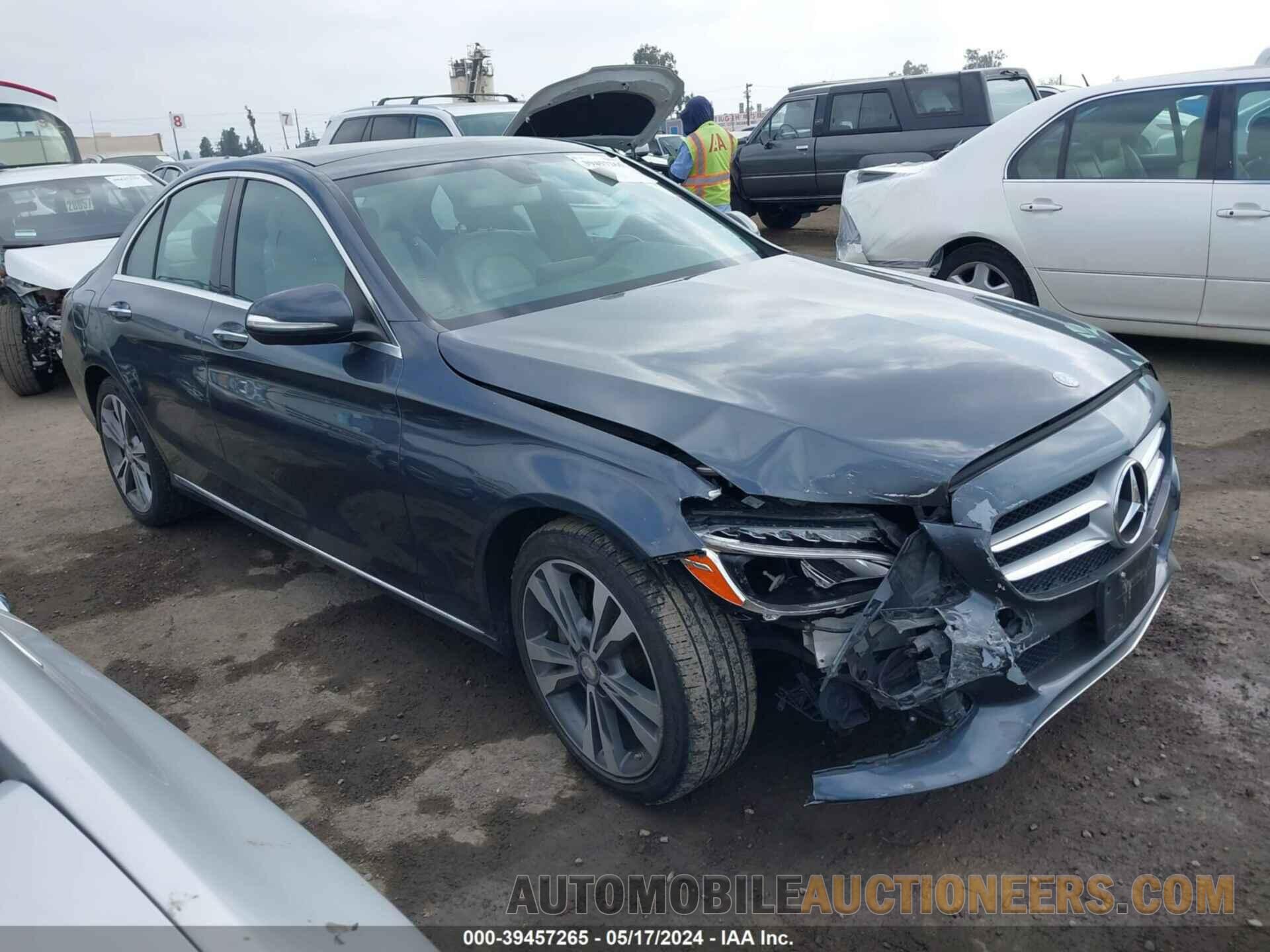 55SWF4KB7FU010497 MERCEDES-BENZ C 300 2015