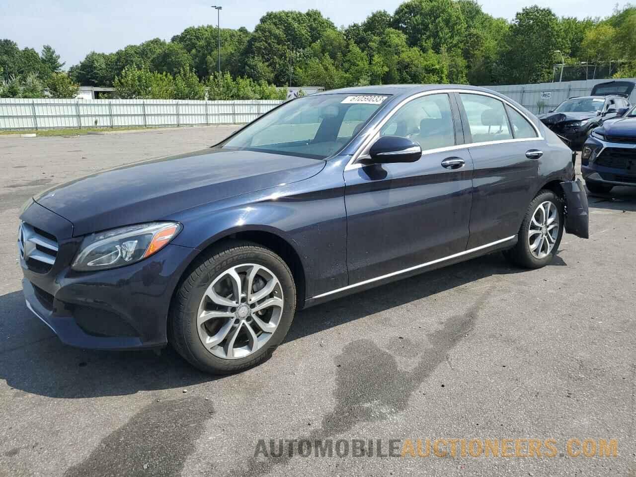 55SWF4KB7FU010662 MERCEDES-BENZ C-CLASS 2015