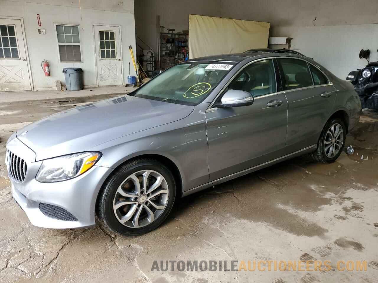 55SWF4KB7FU010967 MERCEDES-BENZ C-CLASS 2015