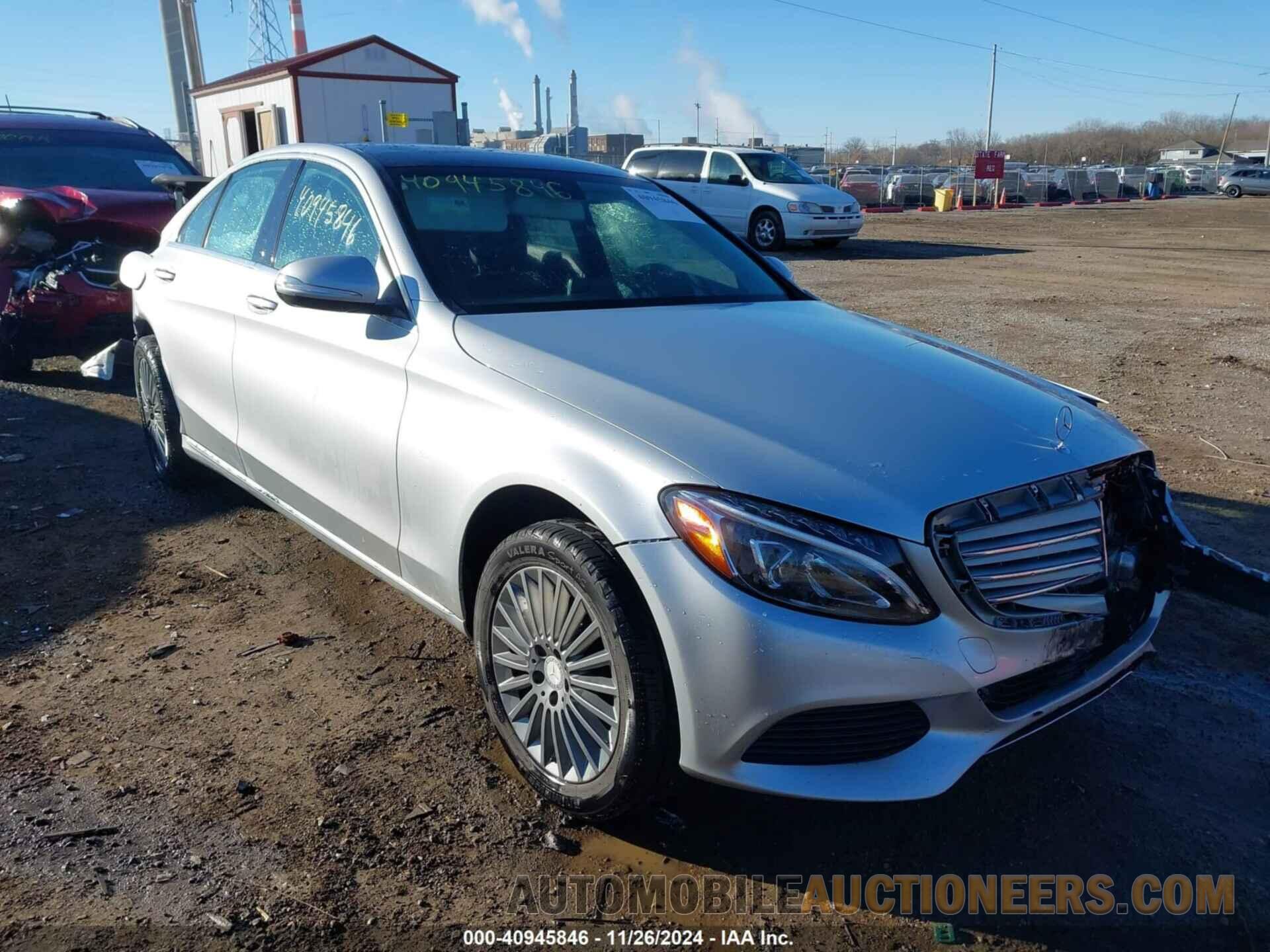 55SWF4KB7FU011648 MERCEDES-BENZ C 2015