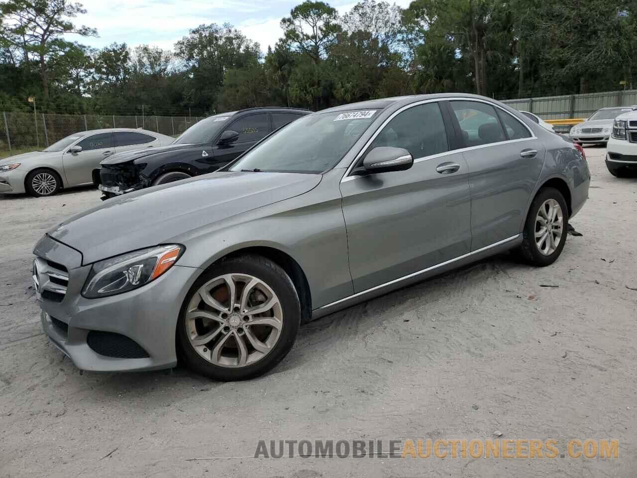 55SWF4KB7FU011939 MERCEDES-BENZ C-CLASS 2015