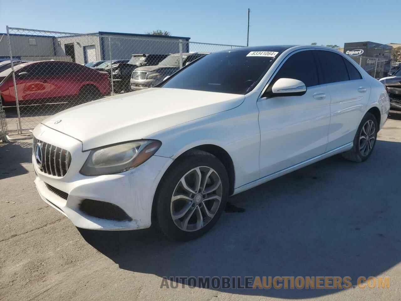 55SWF4KB7FU012170 MERCEDES-BENZ C-CLASS 2015