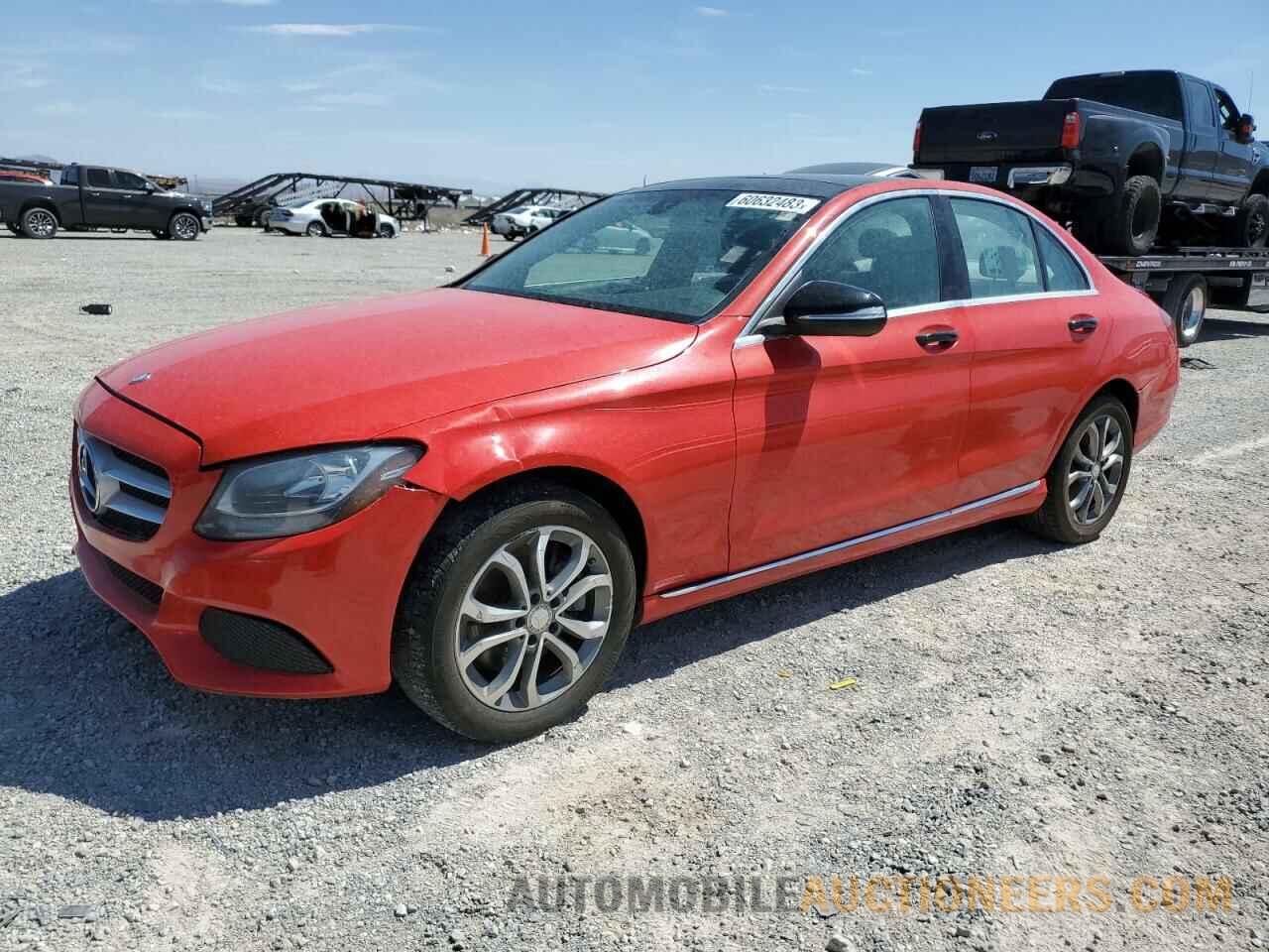 55SWF4KB7FU012329 MERCEDES-BENZ C-CLASS 2015