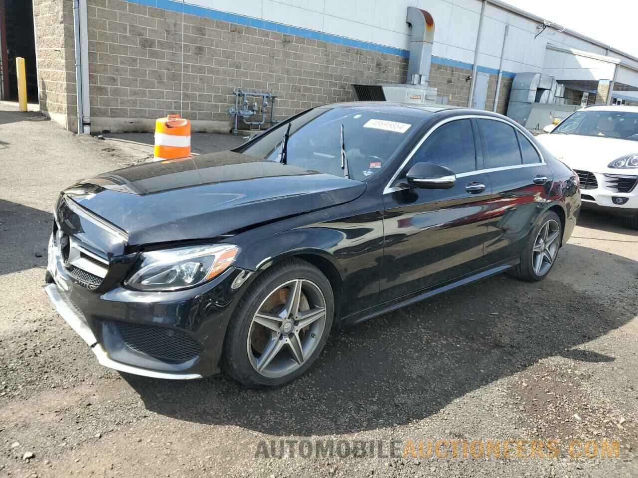 55SWF4KB7FU014548 MERCEDES-BENZ C-CLASS 2015