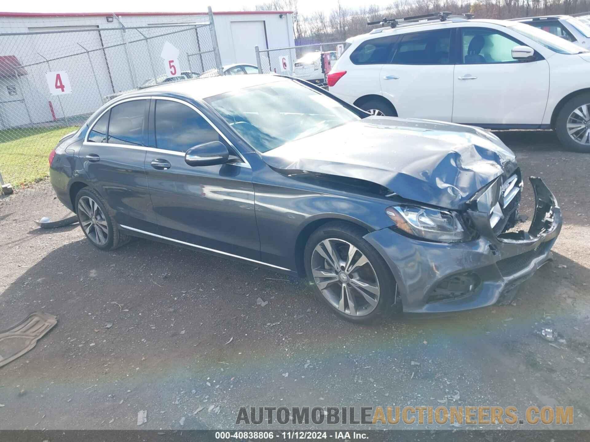 55SWF4KB7FU014646 MERCEDES-BENZ C 2015