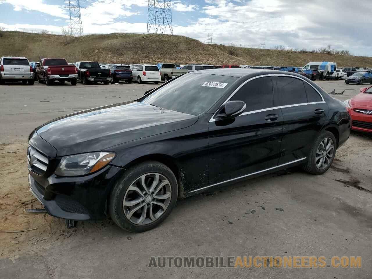 55SWF4KB7FU015215 MERCEDES-BENZ C-CLASS 2015