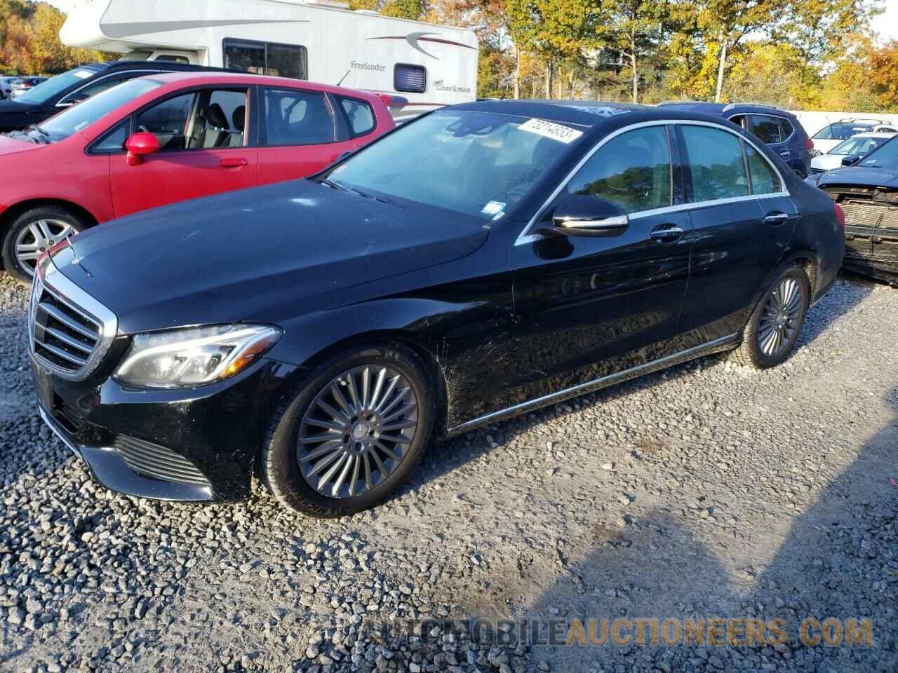 55SWF4KB7FU015585 MERCEDES-BENZ C-CLASS 2015