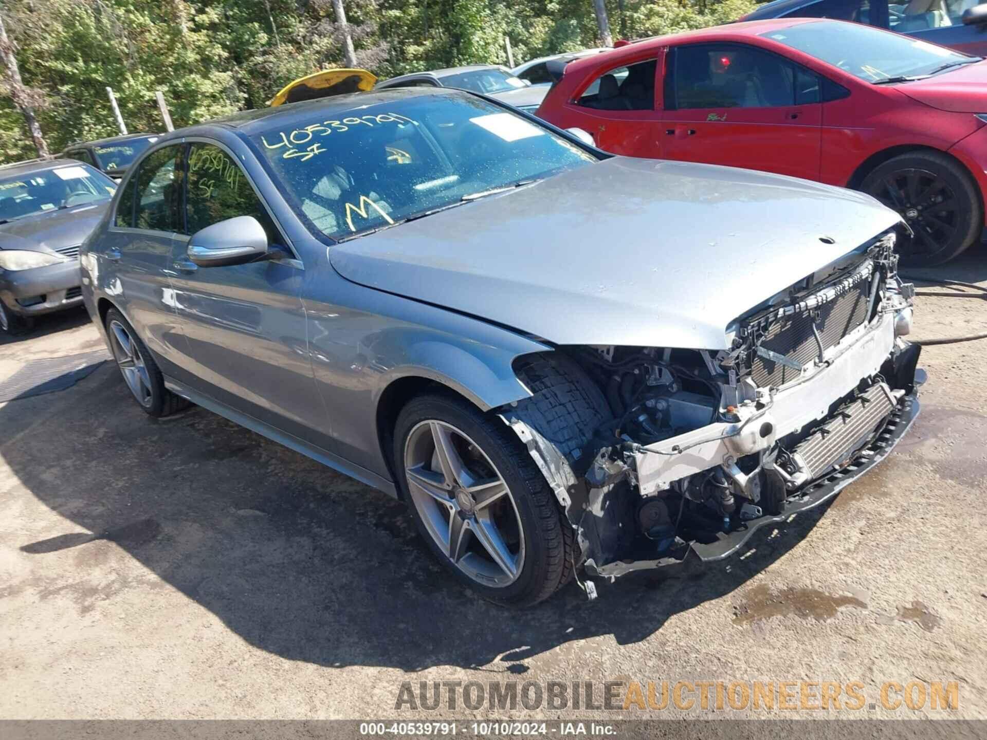 55SWF4KB7FU015599 MERCEDES-BENZ C 300 2015