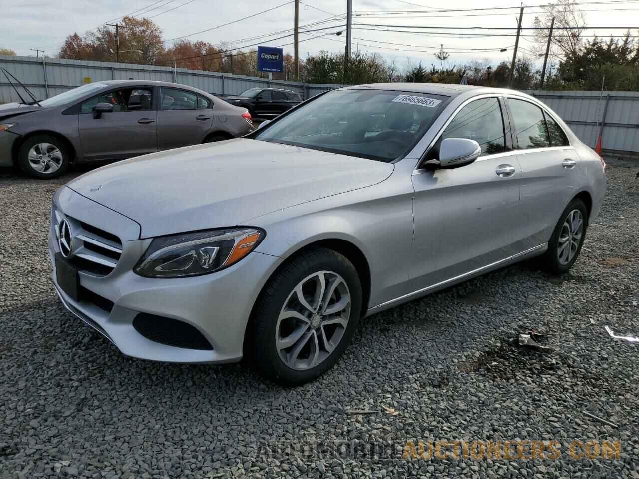 55SWF4KB7FU016123 MERCEDES-BENZ C-CLASS 2015