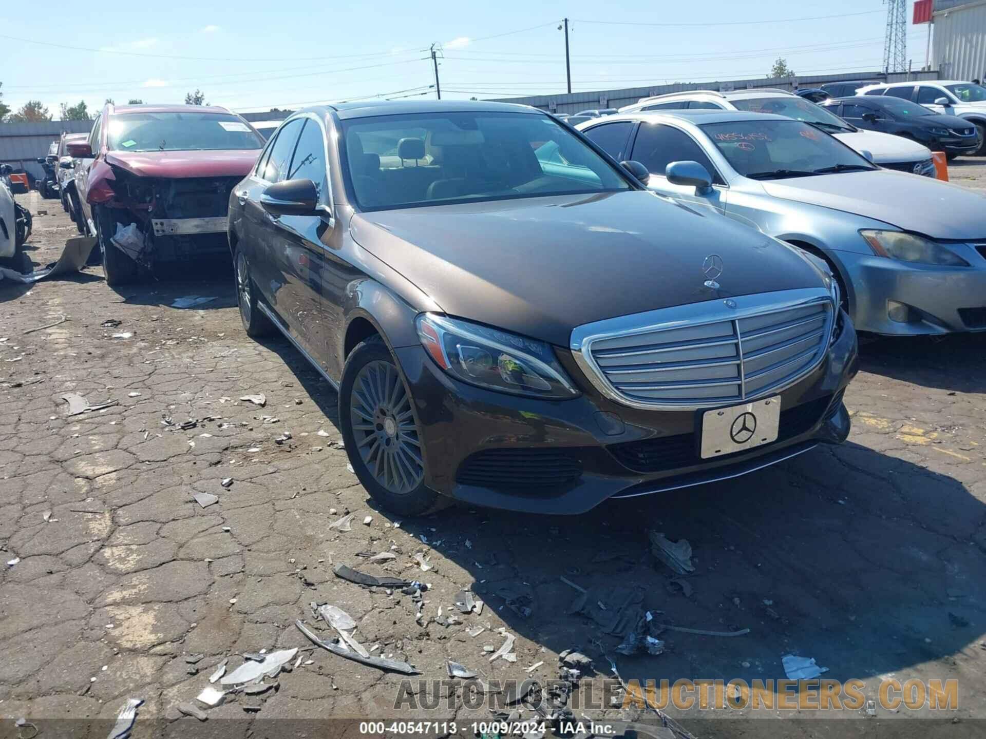 55SWF4KB7FU016302 MERCEDES-BENZ C 300 2015