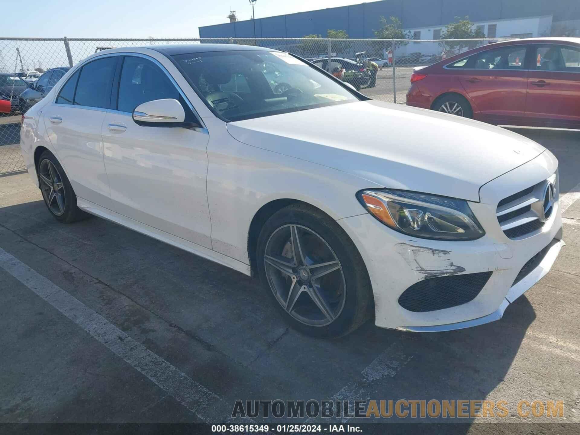 55SWF4KB7FU016364 MERCEDES-BENZ C 300 2015