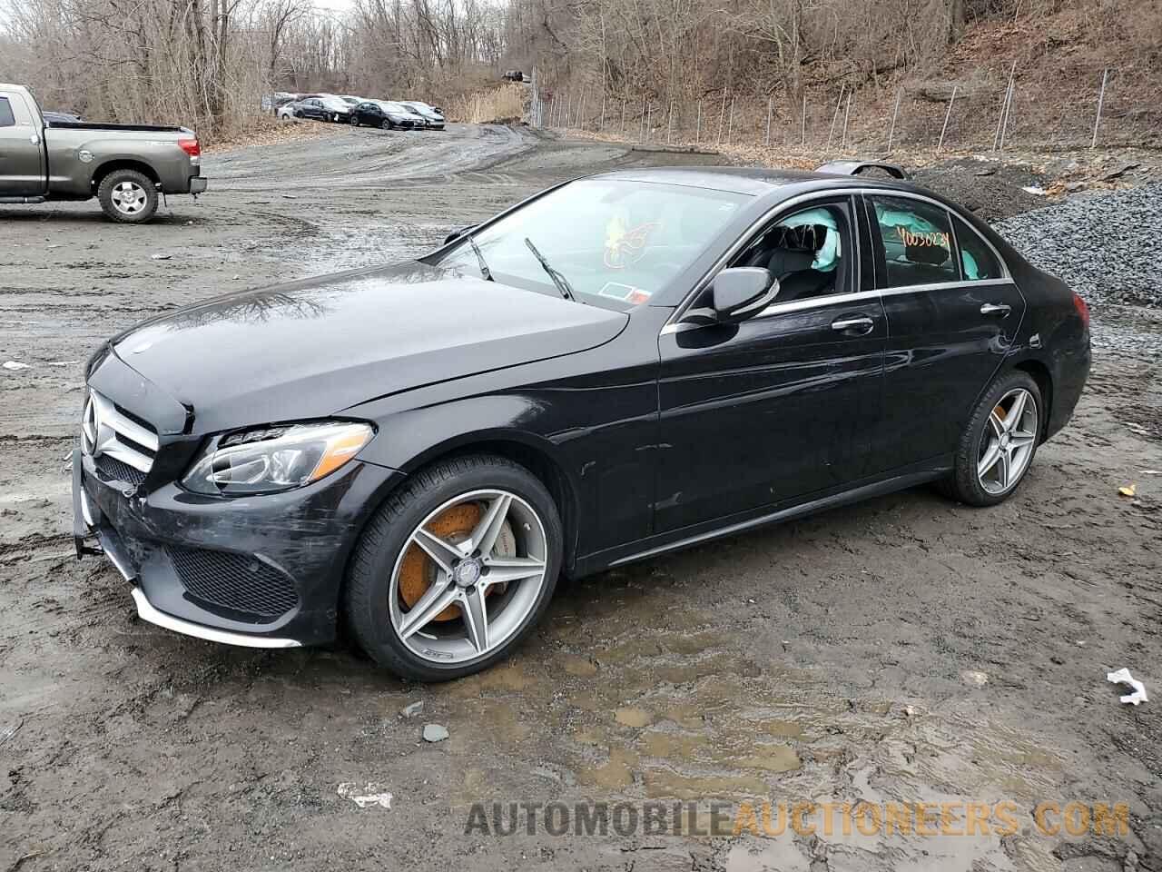 55SWF4KB7FU018891 MERCEDES-BENZ C-CLASS 2015