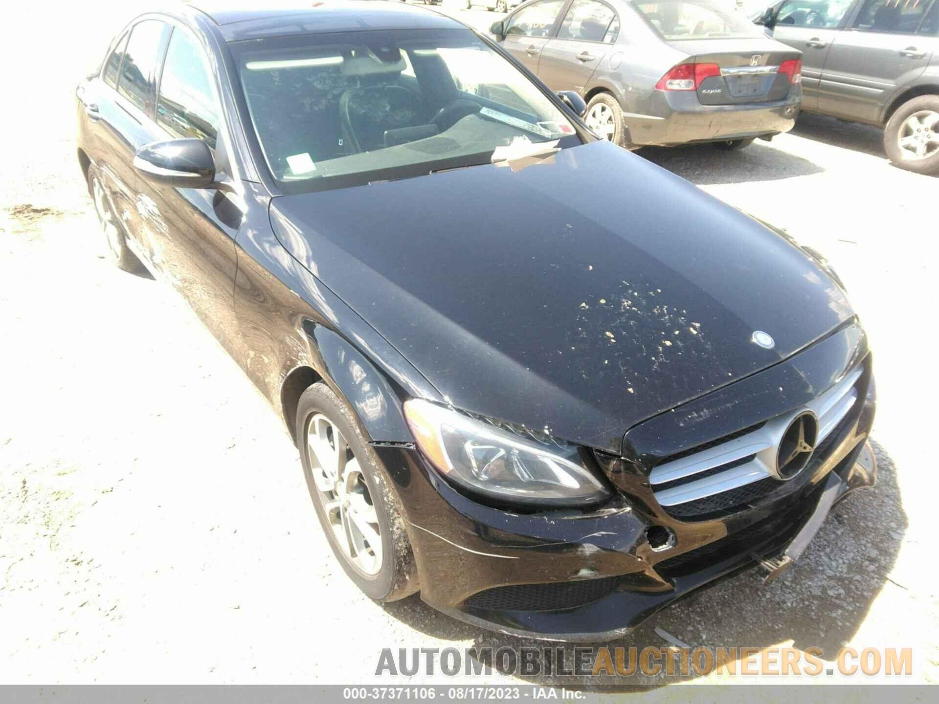 55SWF4KB7FU018941 MERCEDES-BENZ C-CLASS 2015