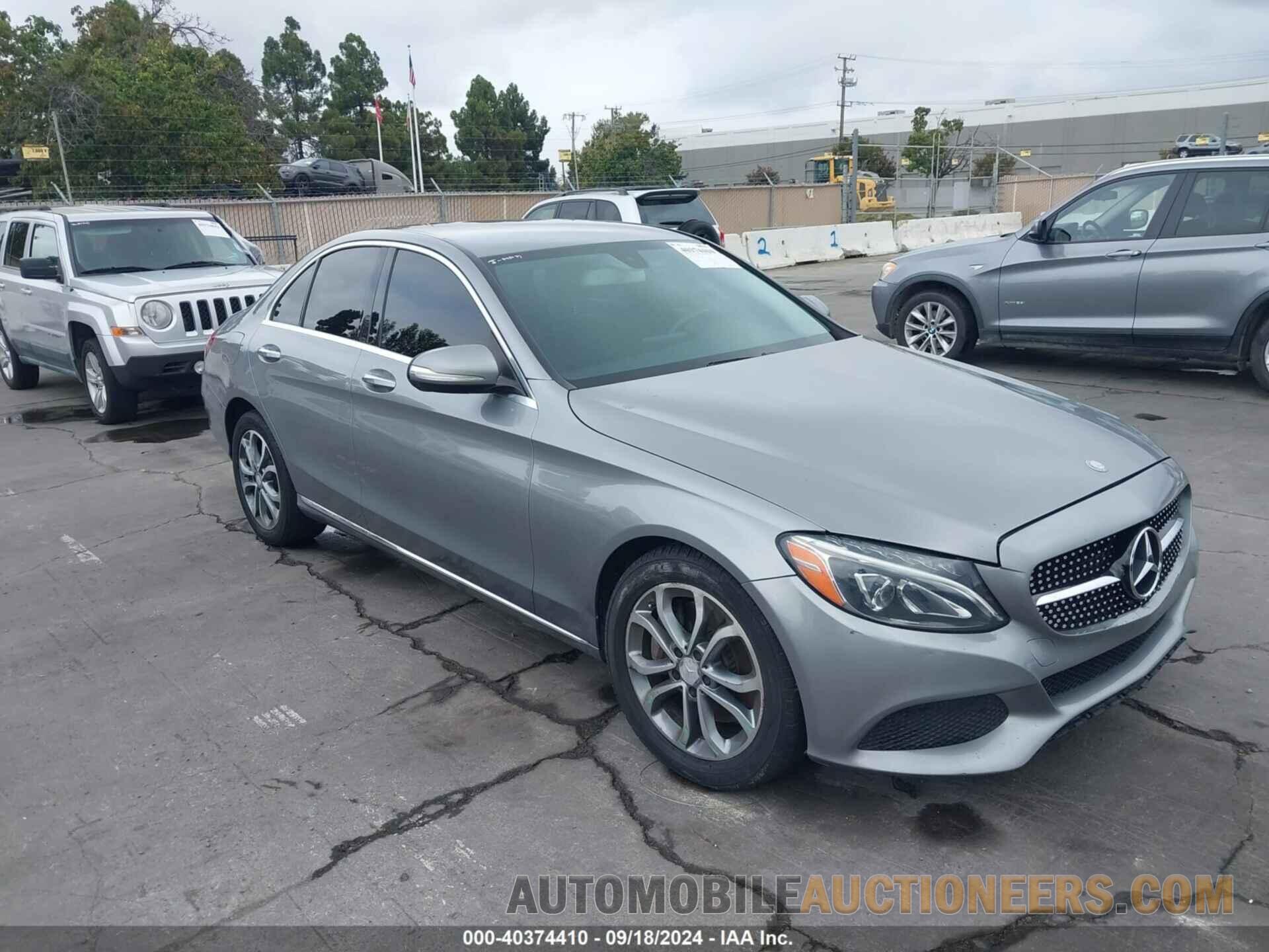 55SWF4KB7FU019040 MERCEDES-BENZ C 300 2015