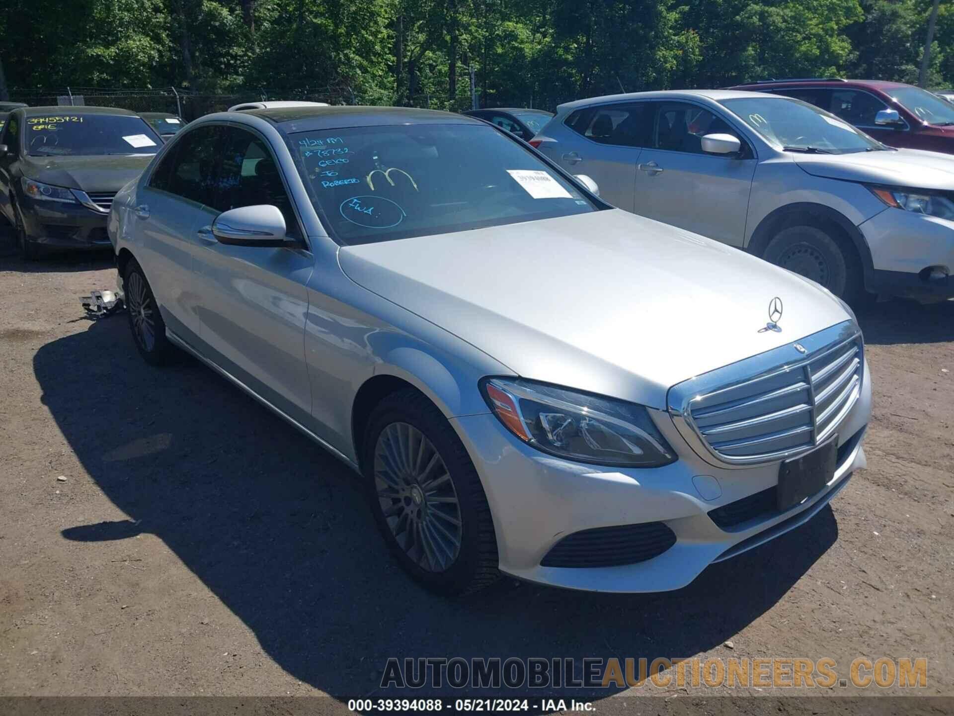 55SWF4KB7FU019247 MERCEDES-BENZ C 300 2015