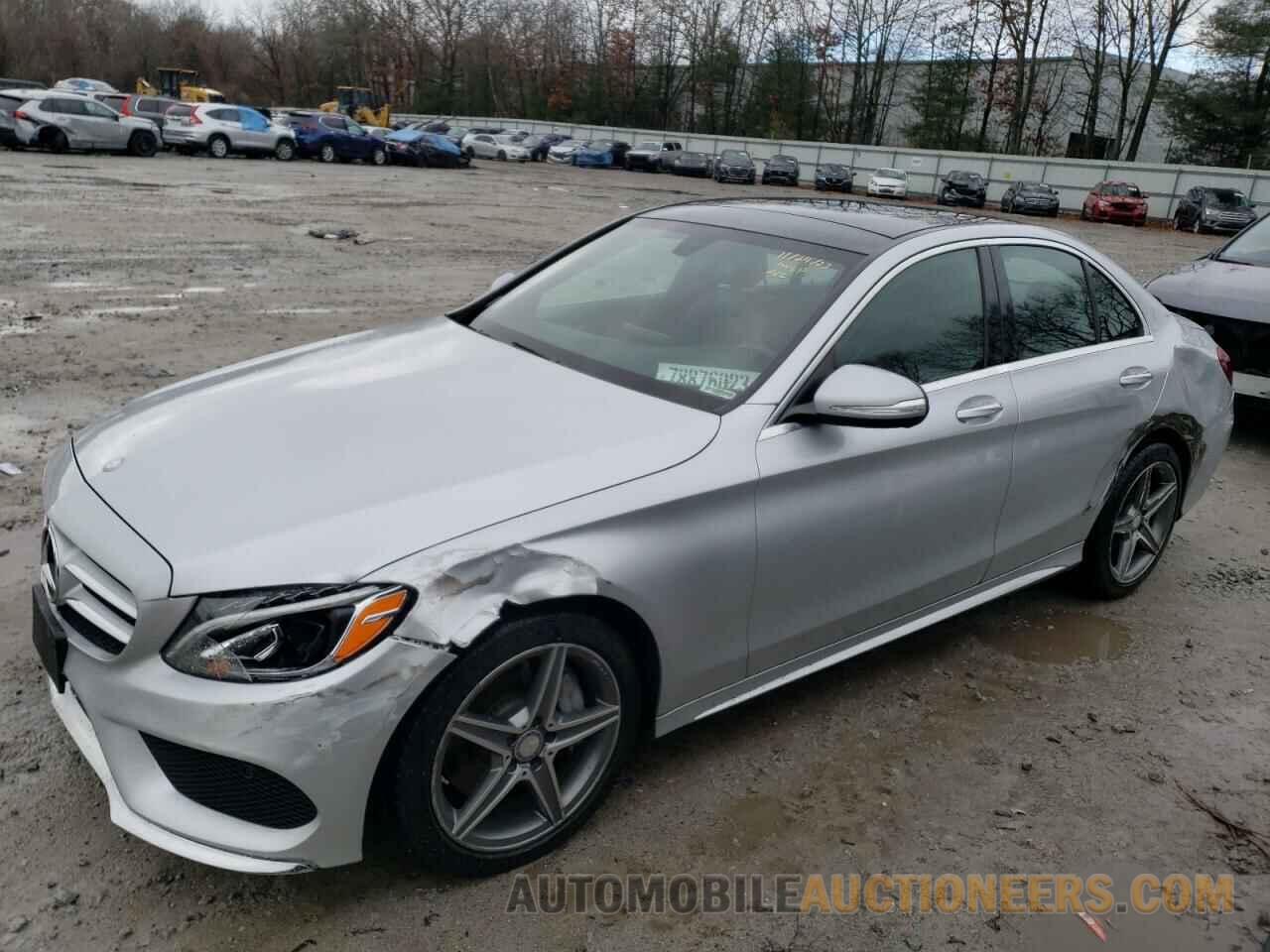 55SWF4KB7FU019880 MERCEDES-BENZ C-CLASS 2015