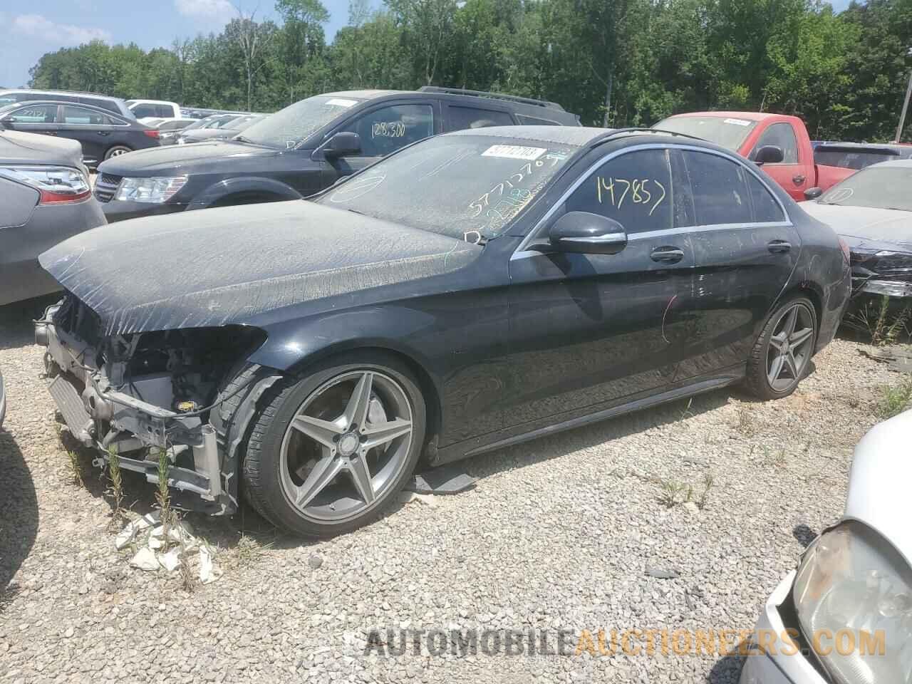 55SWF4KB7FU020222 MERCEDES-BENZ C-CLASS 2015