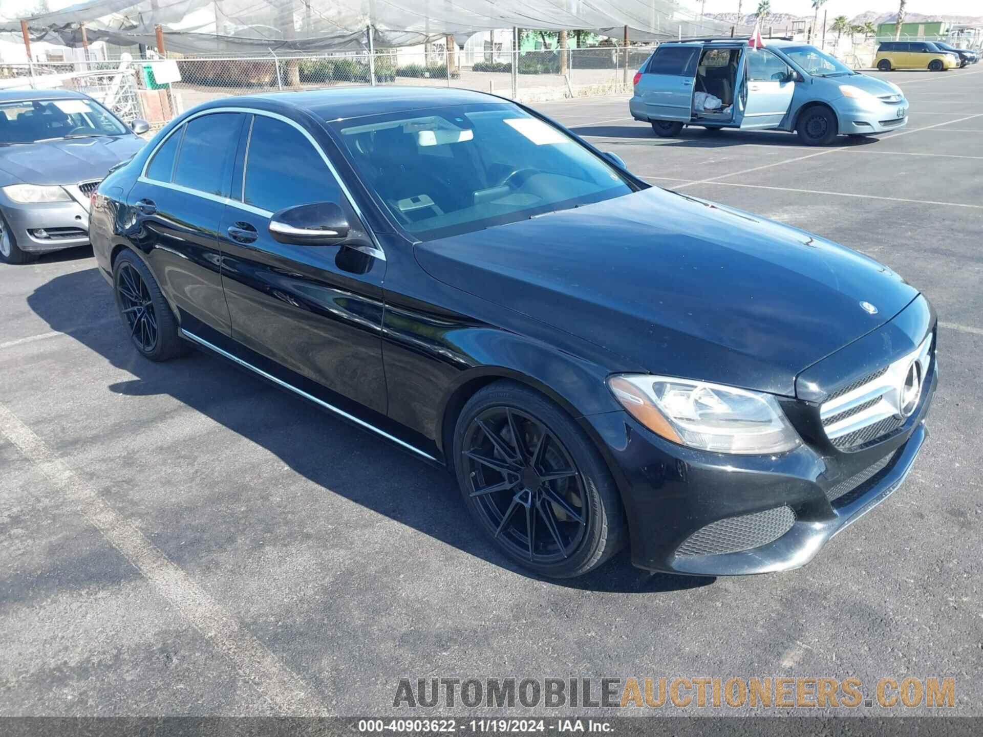 55SWF4KB7FU023430 MERCEDES-BENZ C 300 2015