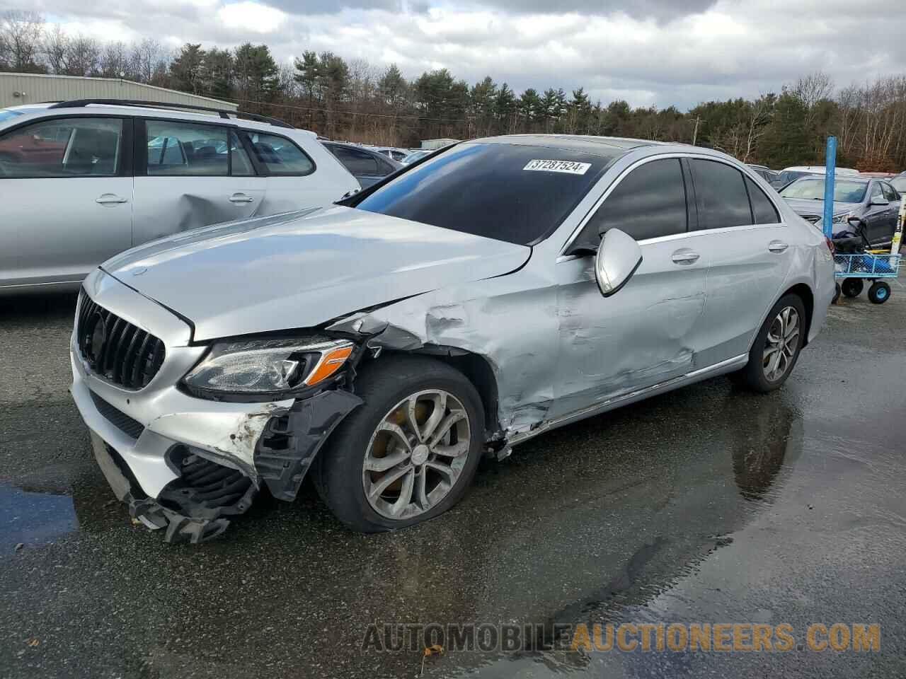 55SWF4KB7FU023542 MERCEDES-BENZ C-CLASS 2015