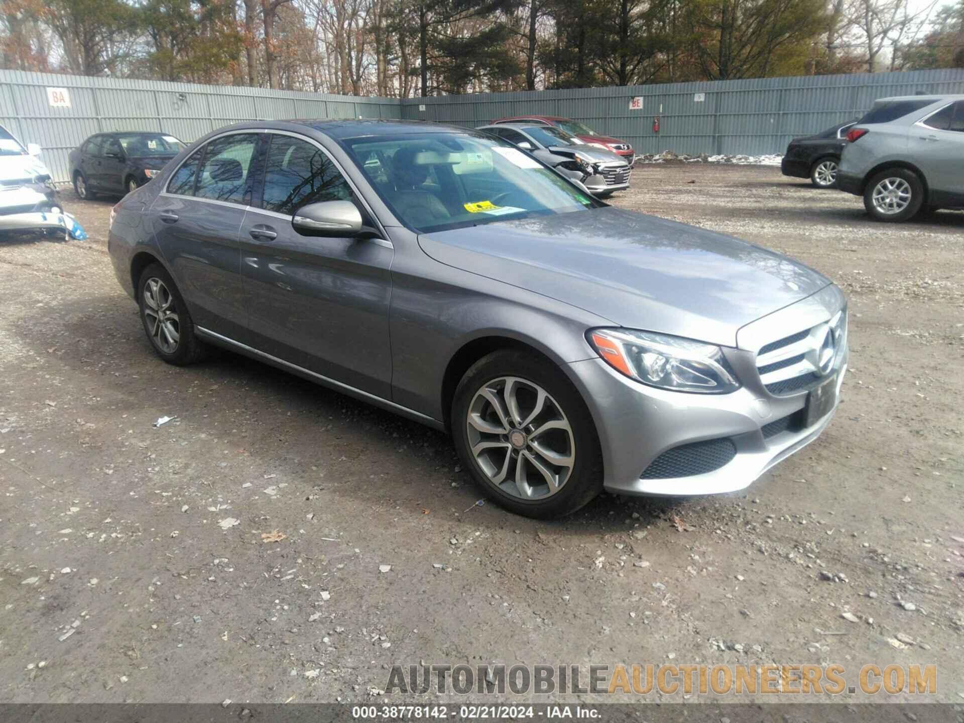 55SWF4KB7FU025467 MERCEDES-BENZ C 300 2015