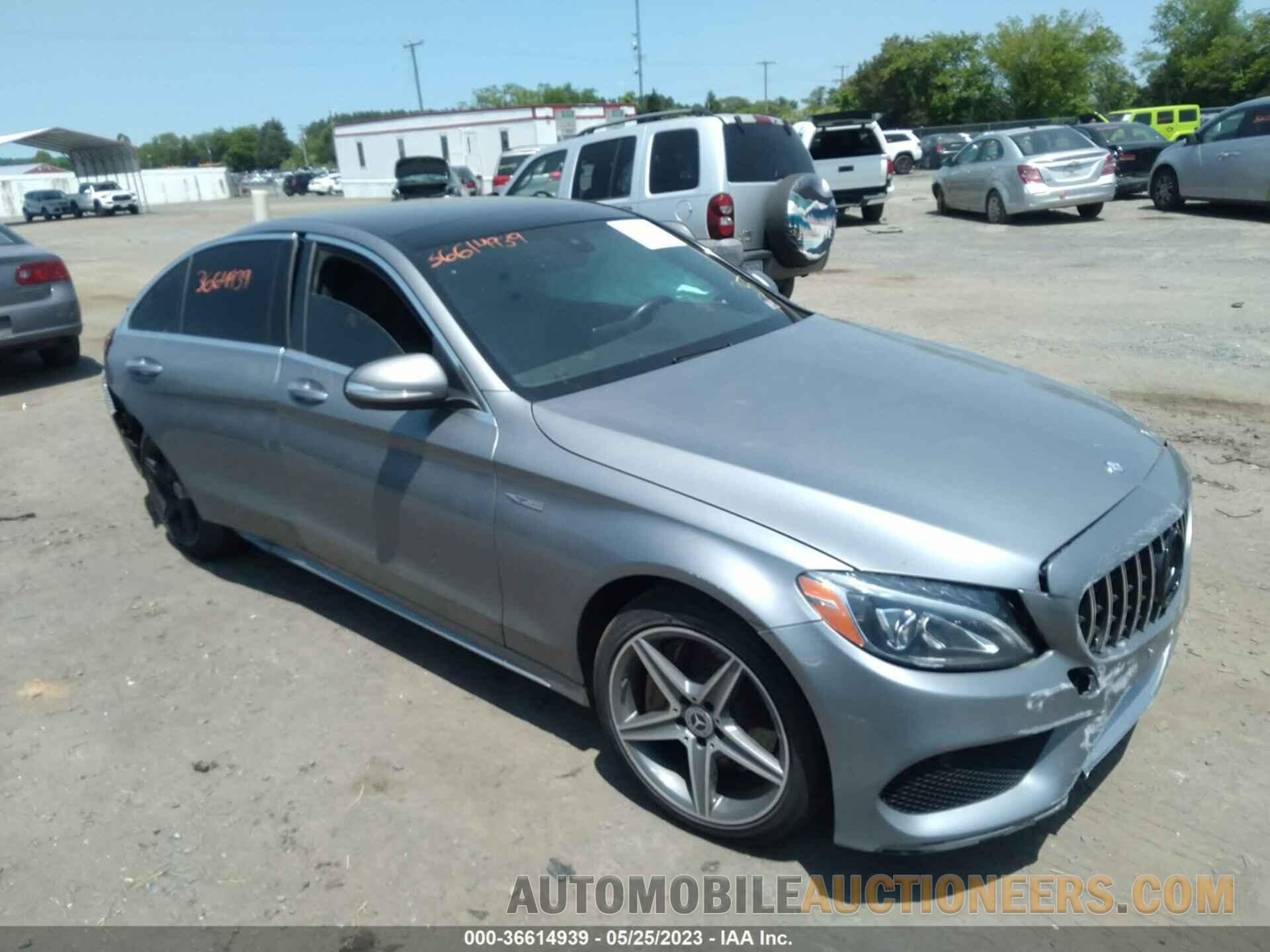 55SWF4KB7FU025615 MERCEDES-BENZ C-CLASS 2015