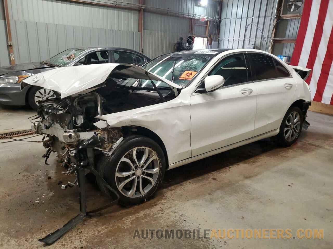 55SWF4KB7FU026201 MERCEDES-BENZ C-CLASS 2015