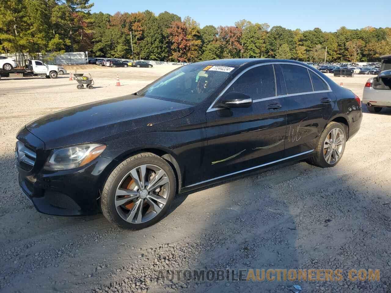 55SWF4KB7FU027526 MERCEDES-BENZ C-CLASS 2015