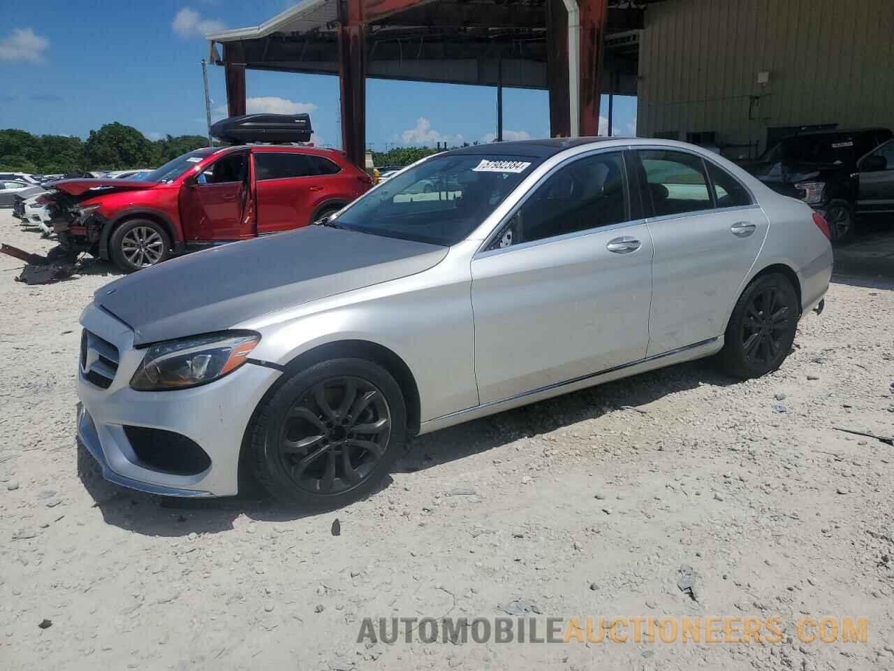 55SWF4KB7FU027932 MERCEDES-BENZ C-CLASS 2015