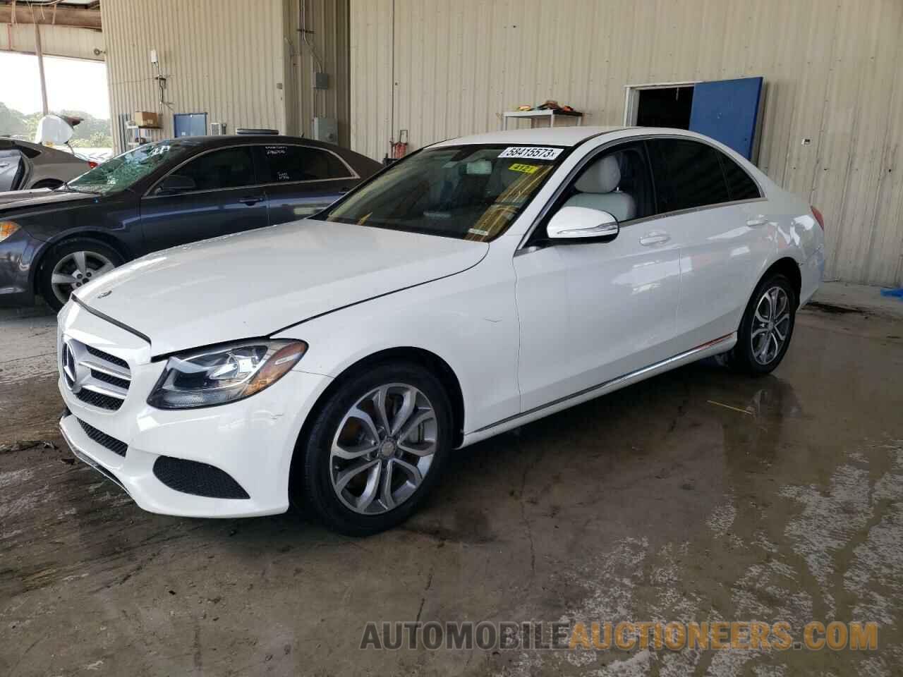 55SWF4KB7FU028370 MERCEDES-BENZ C-CLASS 2015