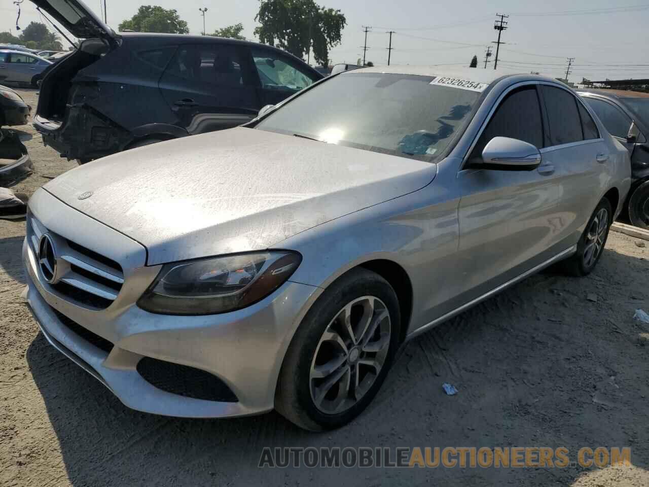 55SWF4KB7FU029079 MERCEDES-BENZ C-CLASS 2015