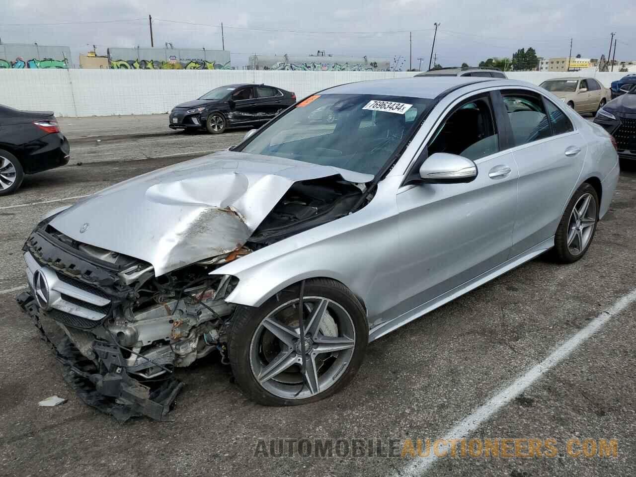 55SWF4KB7FU029356 MERCEDES-BENZ C-CLASS 2015