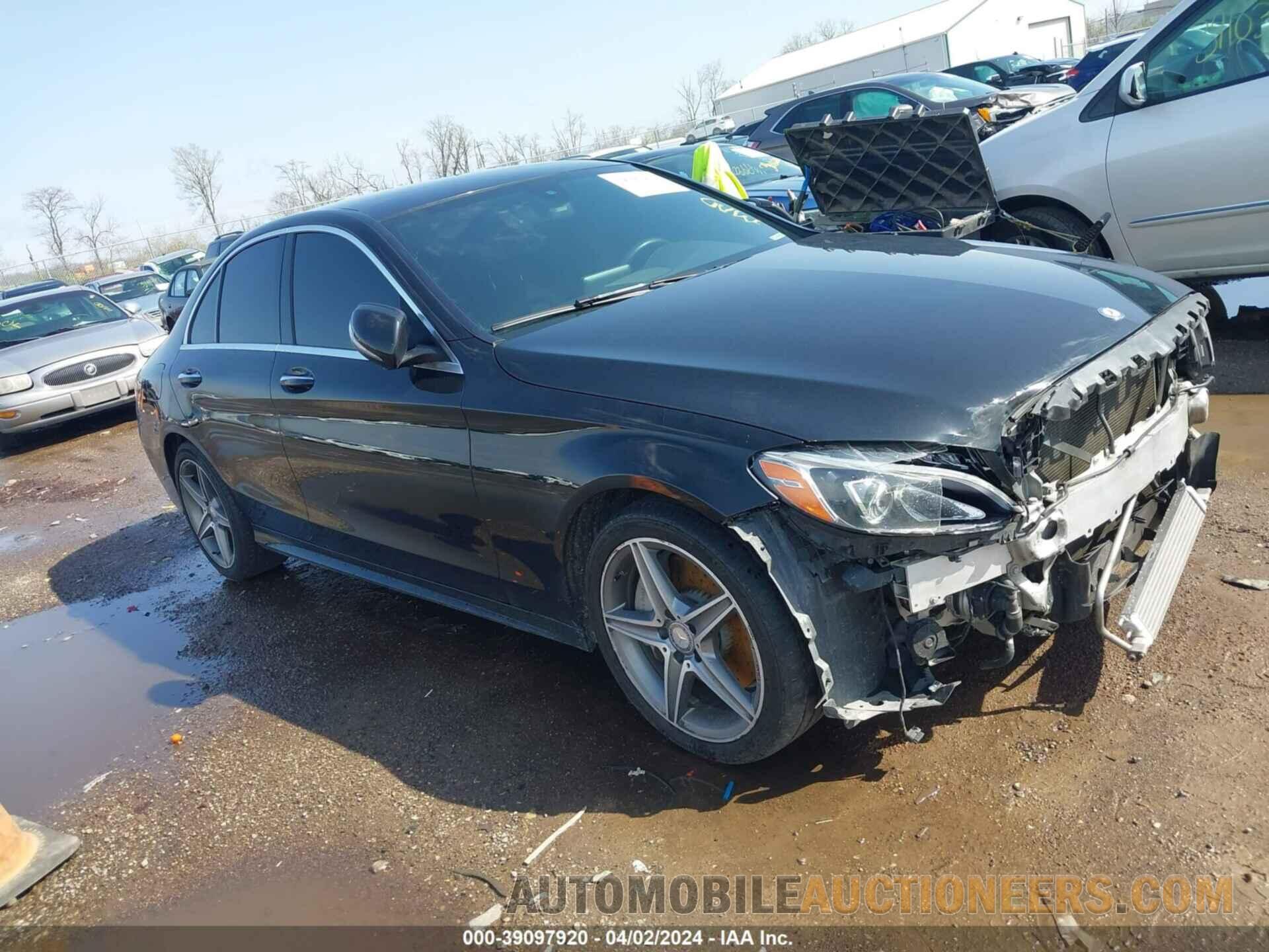 55SWF4KB7FU030085 MERCEDES-BENZ C 300 2015