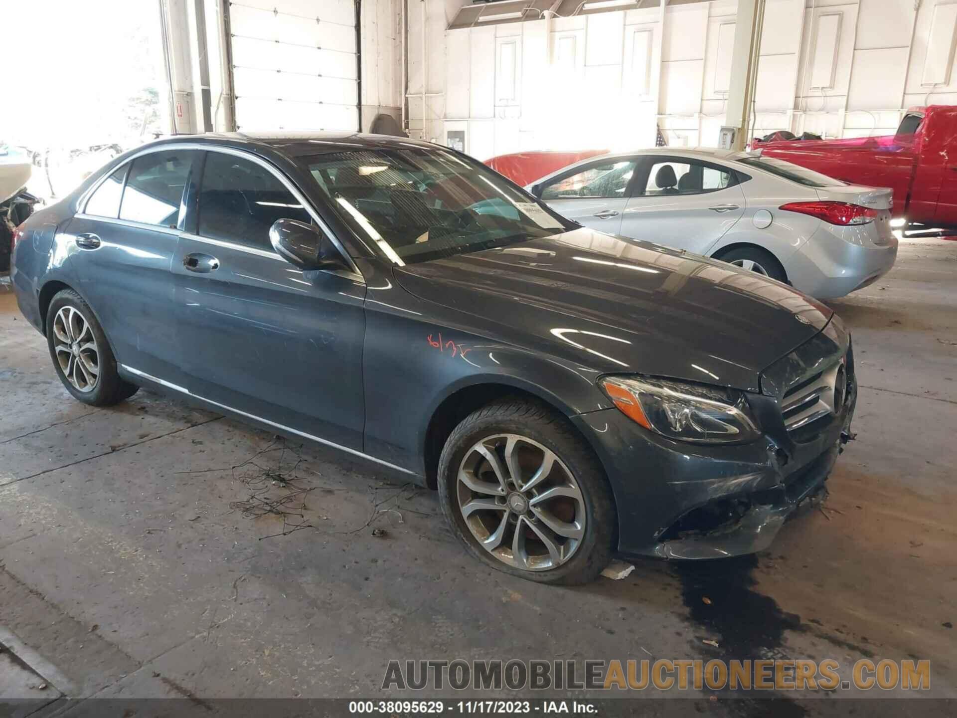 55SWF4KB7FU030877 MERCEDES-BENZ C 300 2015