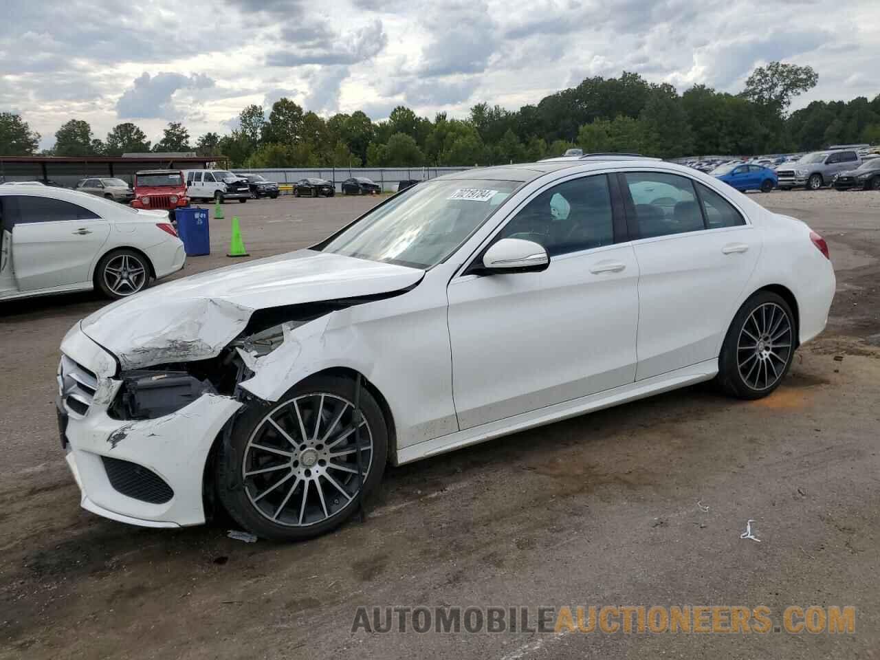 55SWF4KB7FU031379 MERCEDES-BENZ C-CLASS 2015