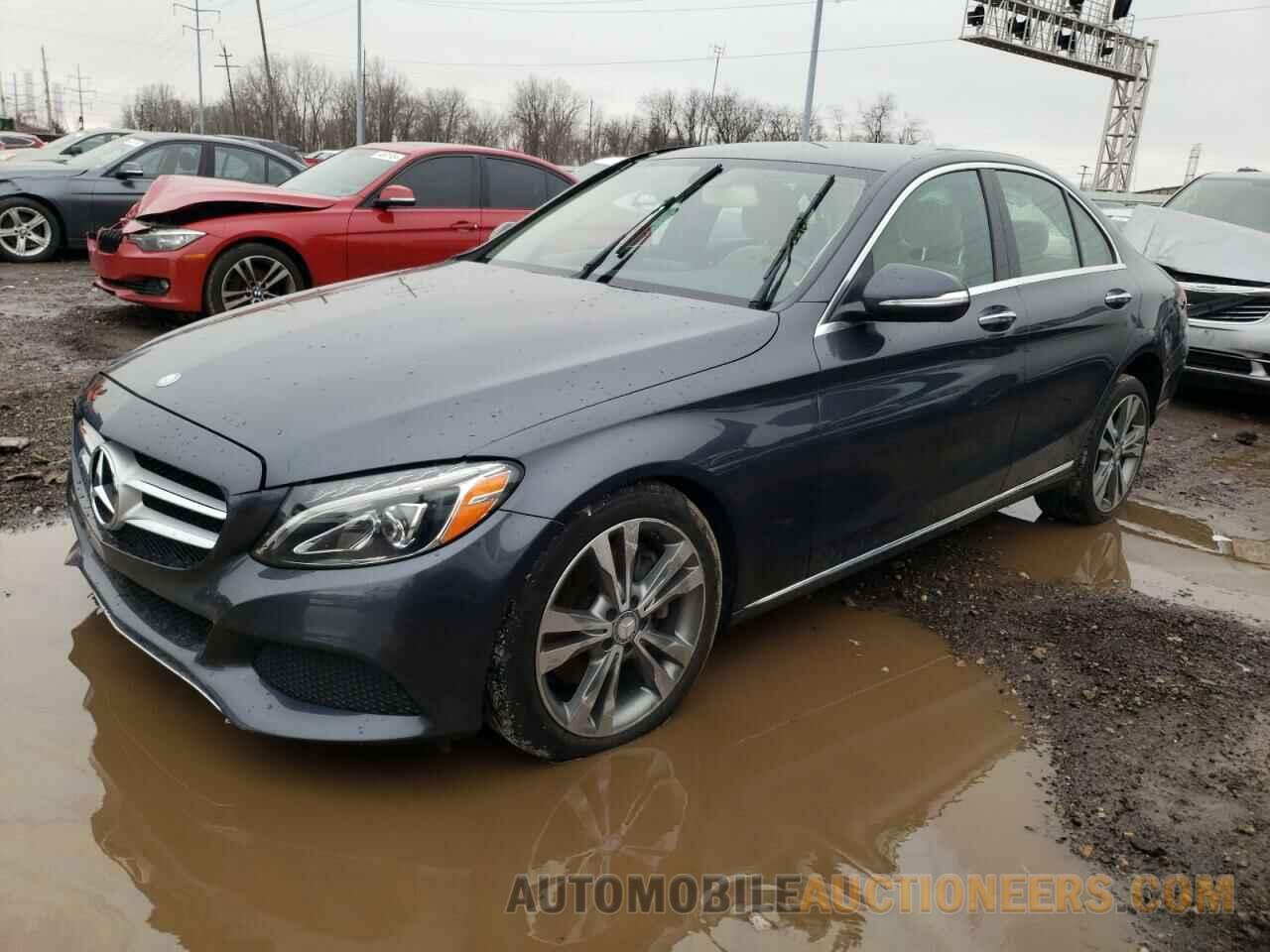 55SWF4KB7FU031771 MERCEDES-BENZ C-CLASS 2015