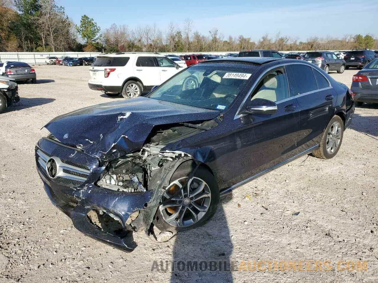 55SWF4KB7FU032791 MERCEDES-BENZ C-CLASS 2015