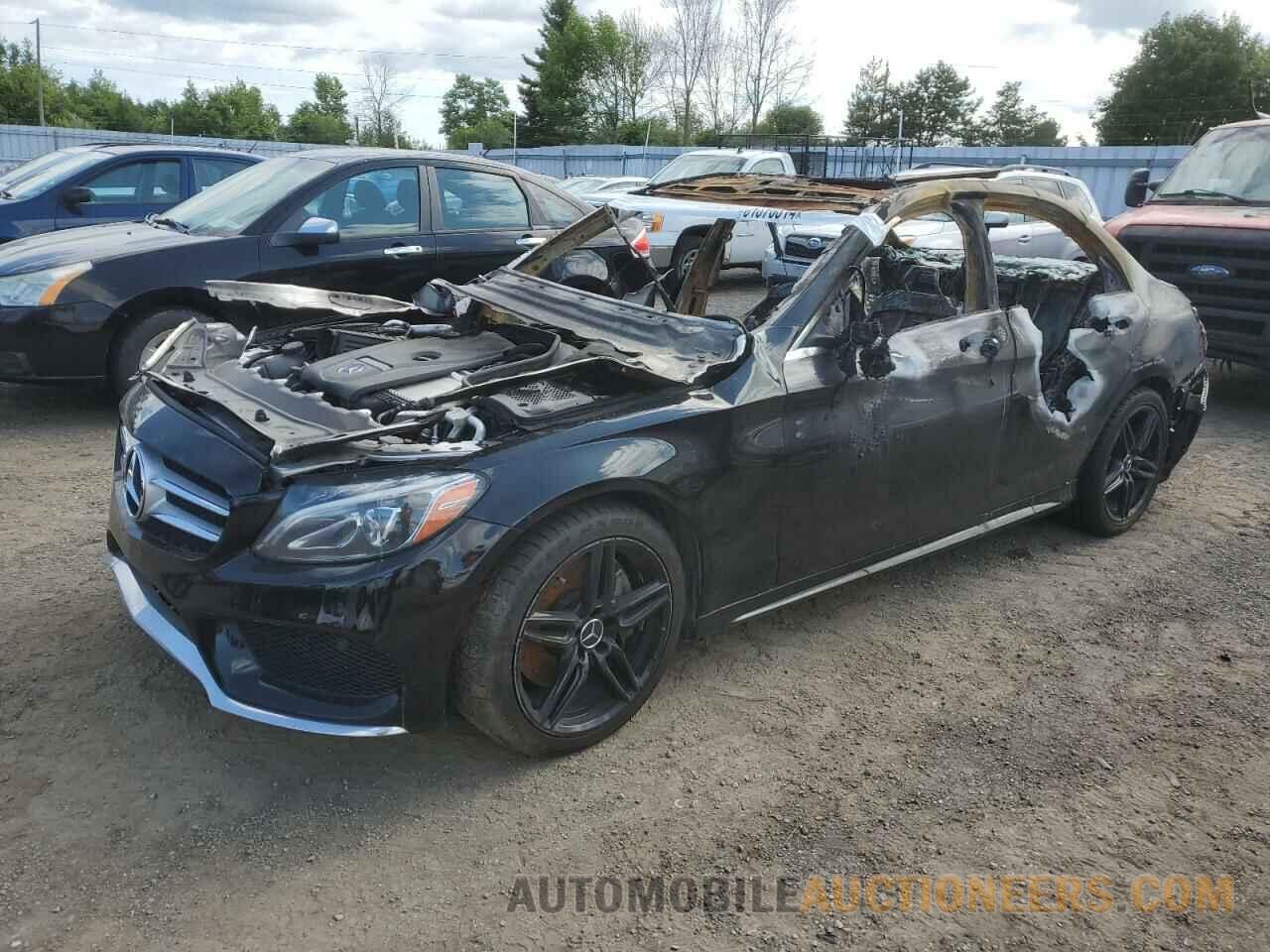 55SWF4KB7FU033133 MERCEDES-BENZ C-CLASS 2015