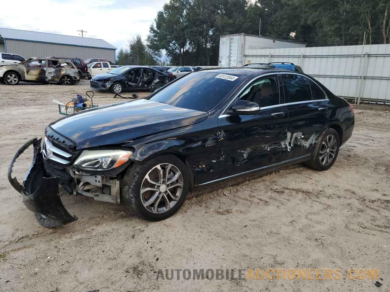 55SWF4KB7FU034041 MERCEDES-BENZ C-CLASS 2015