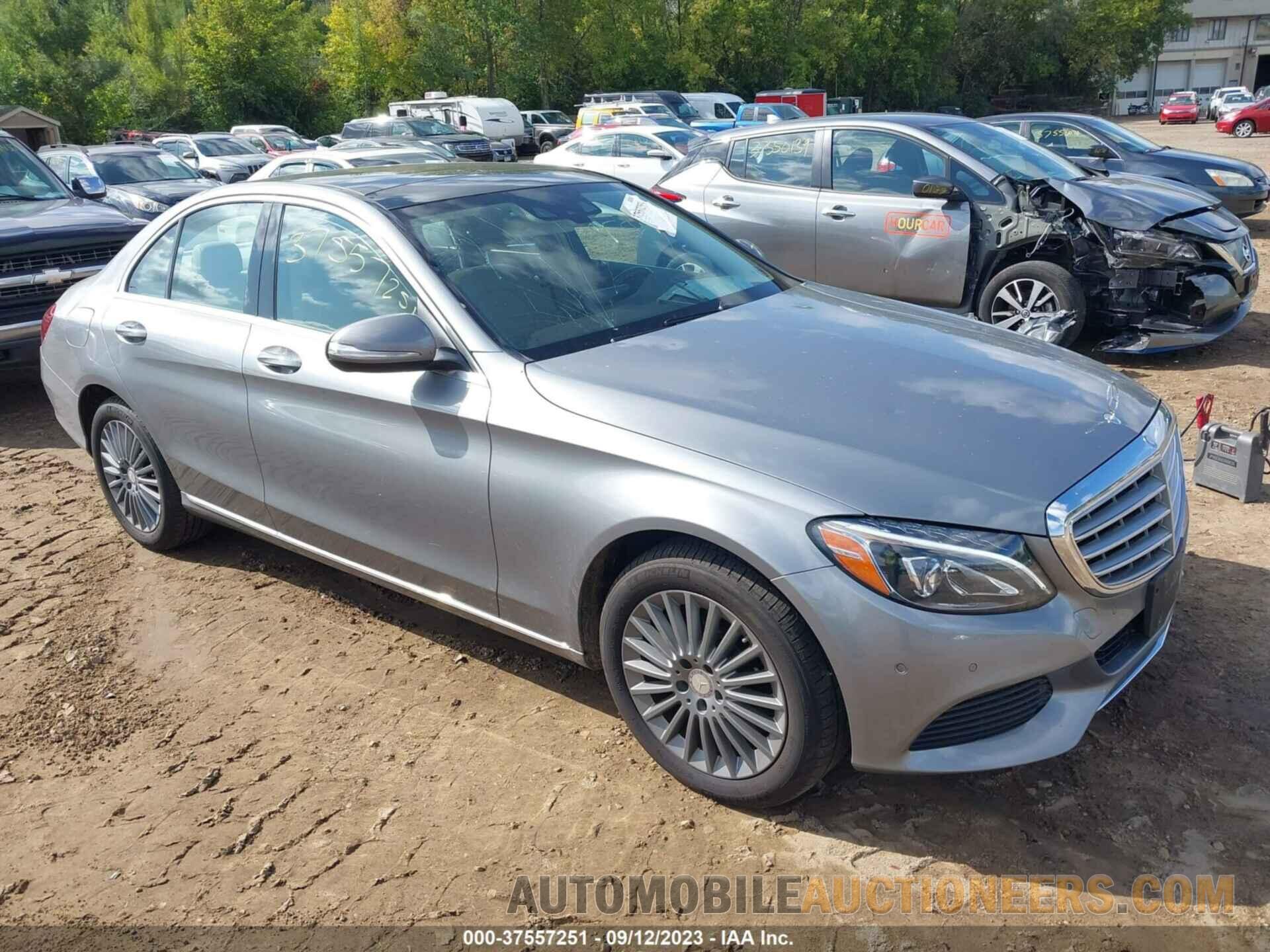 55SWF4KB7FU034525 MERCEDES-BENZ C-CLASS 2015