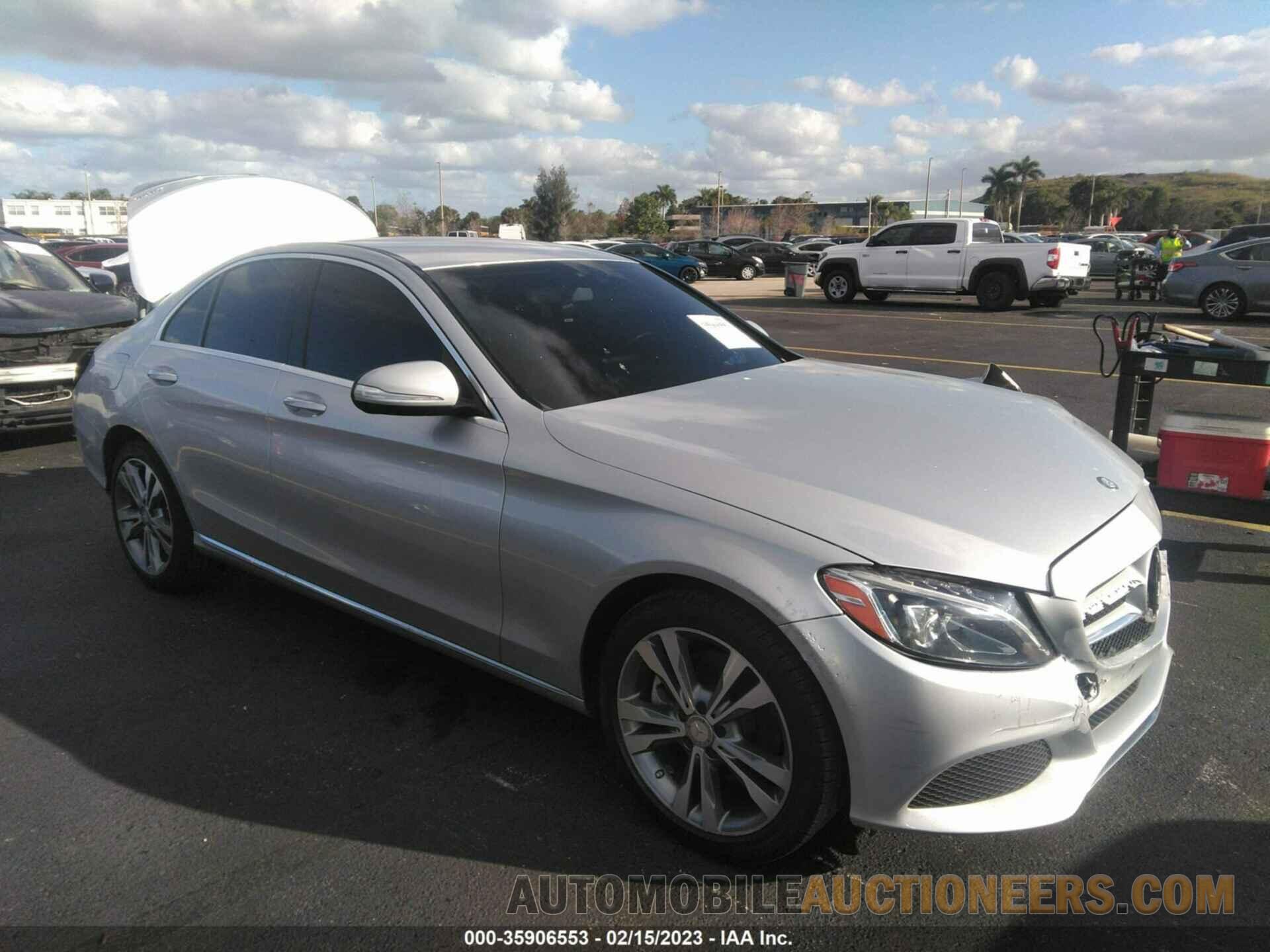 55SWF4KB7FU035125 MERCEDES-BENZ C-CLASS 2015