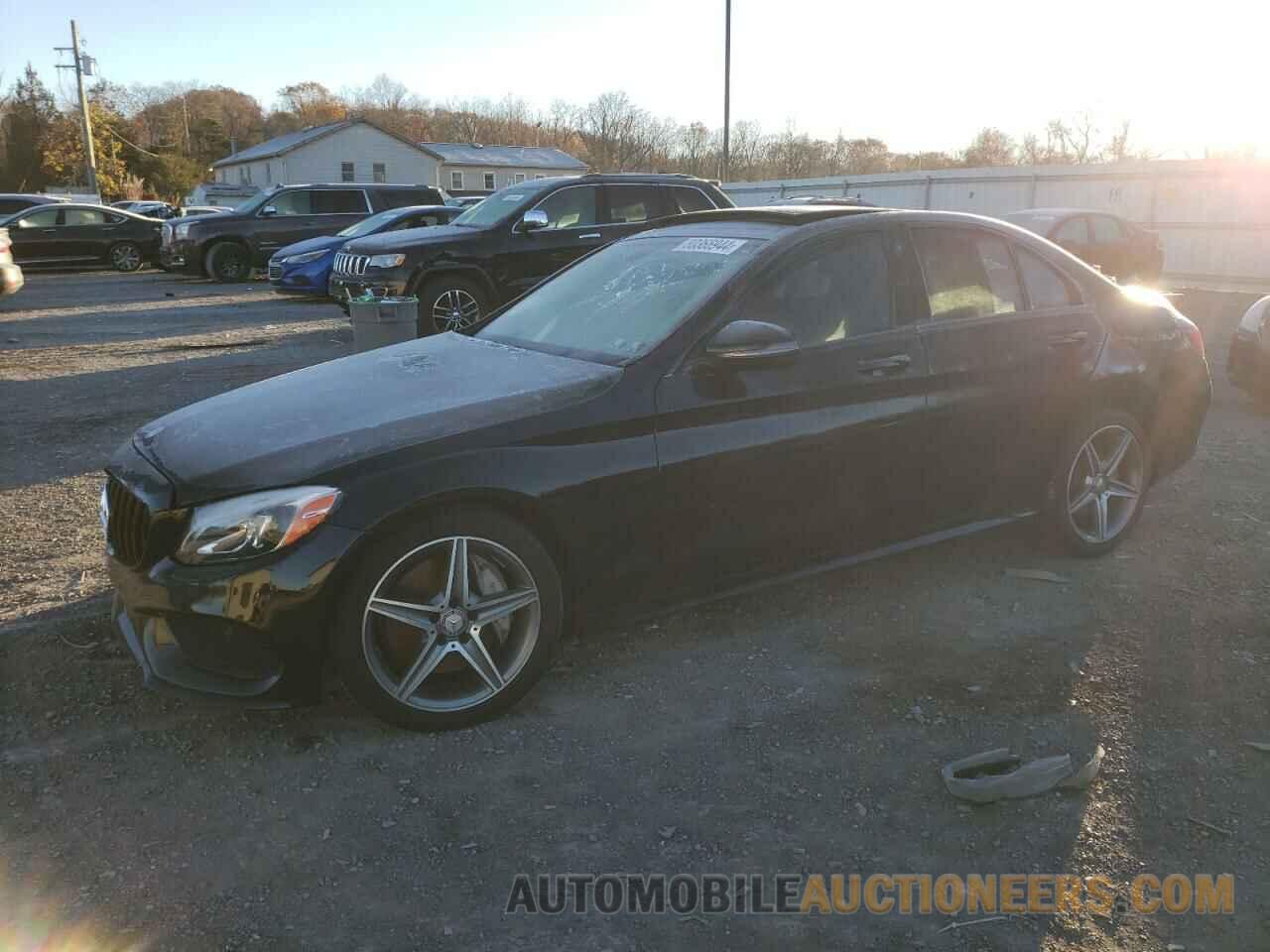 55SWF4KB7FU035934 MERCEDES-BENZ C-CLASS 2015