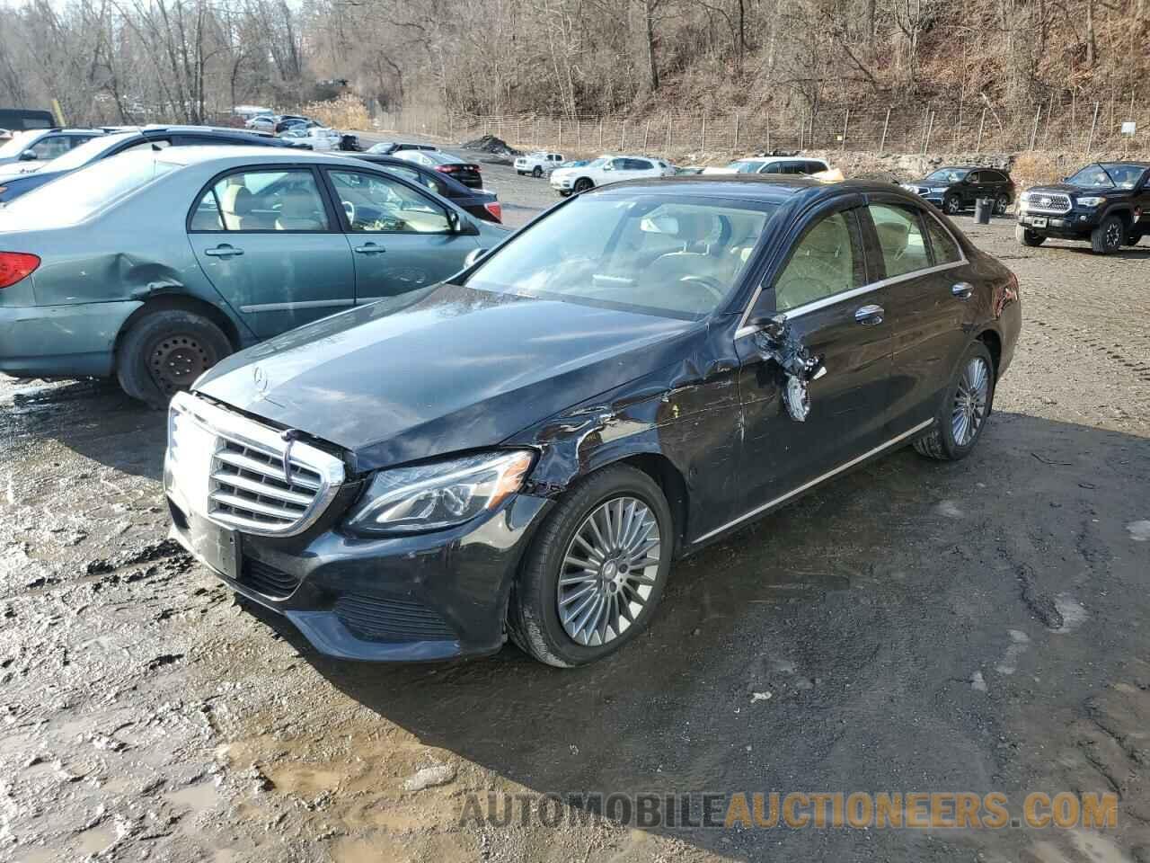 55SWF4KB7FU036436 MERCEDES-BENZ C-CLASS 2015